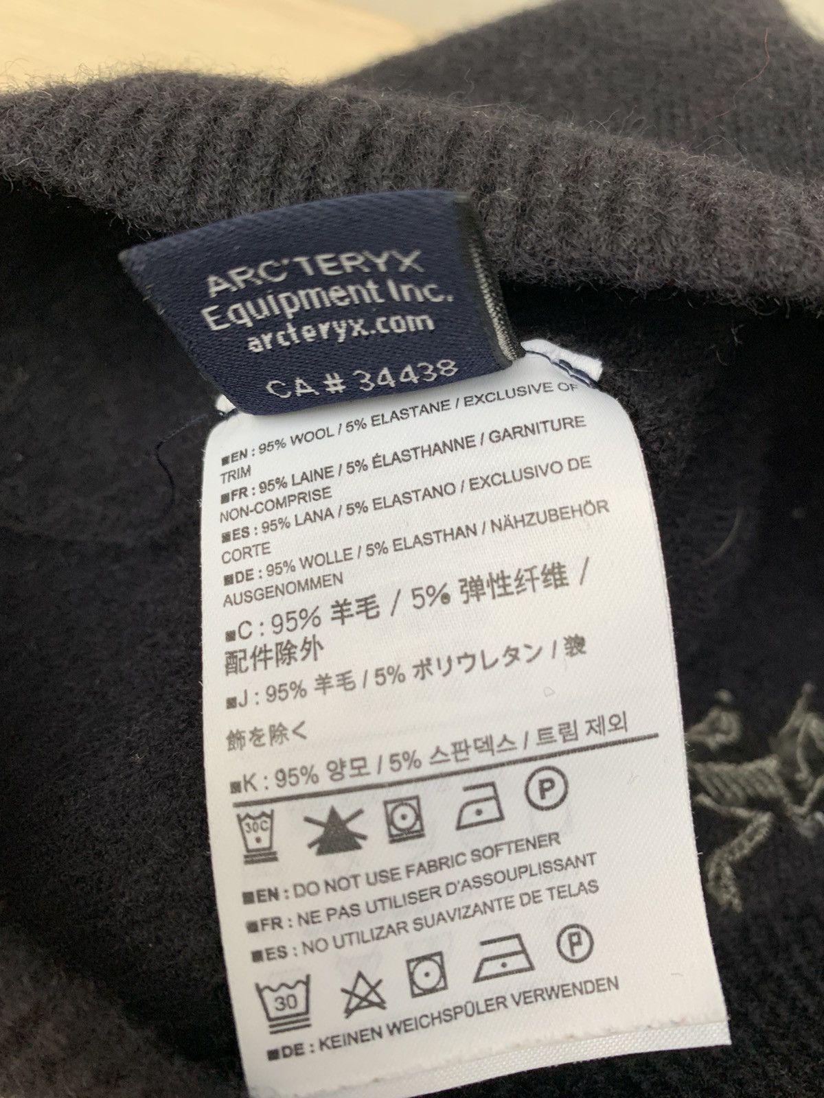 Arc'teryx ARCTERYX WOOL HAT ONESIZE Size ONE SIZE - 6 Thumbnail