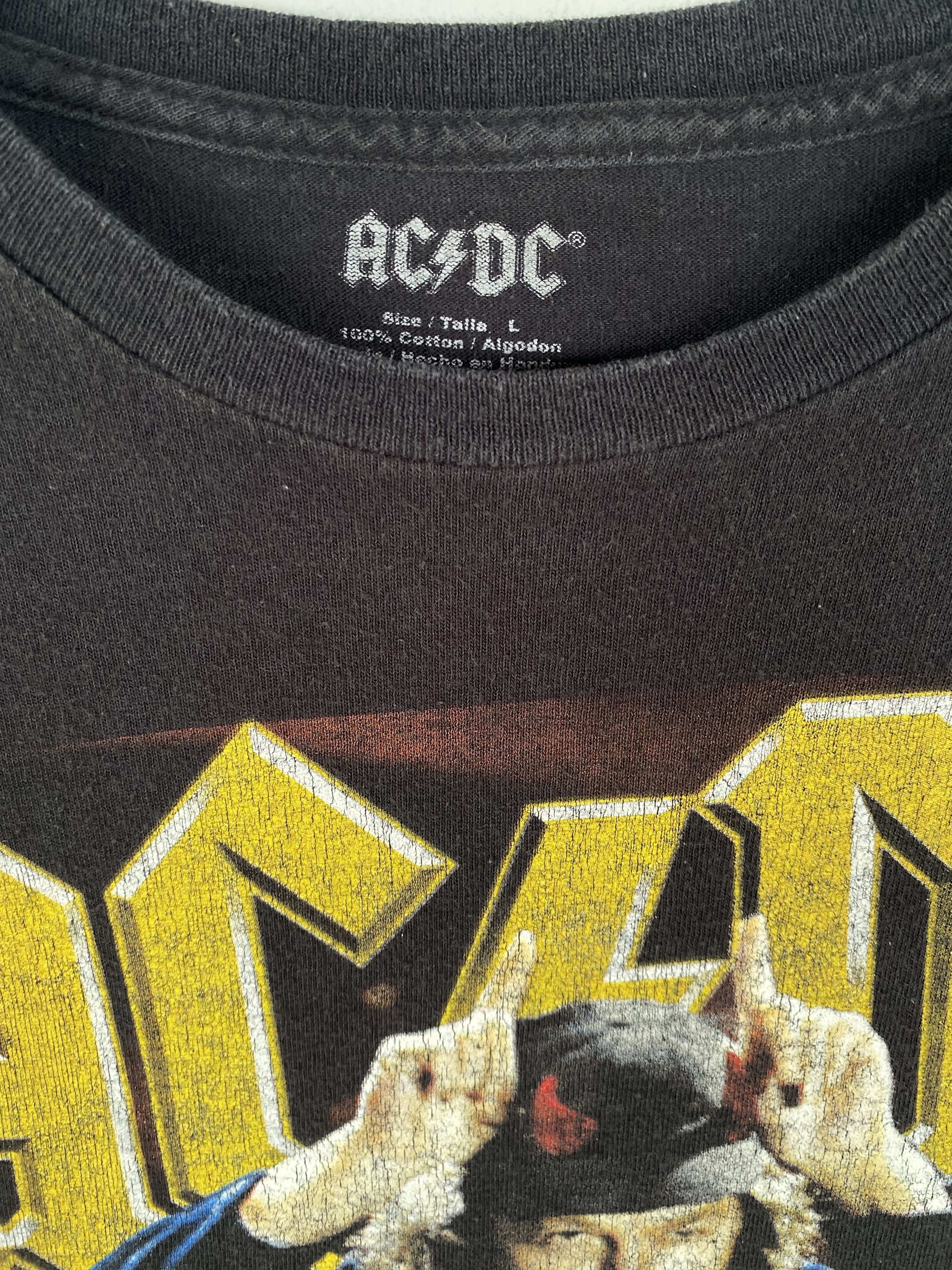 Band Tees 💥ACDC Hard Rock band live at River Plate tee shirt Size US L / EU 52-54 / 3 - 3 Thumbnail