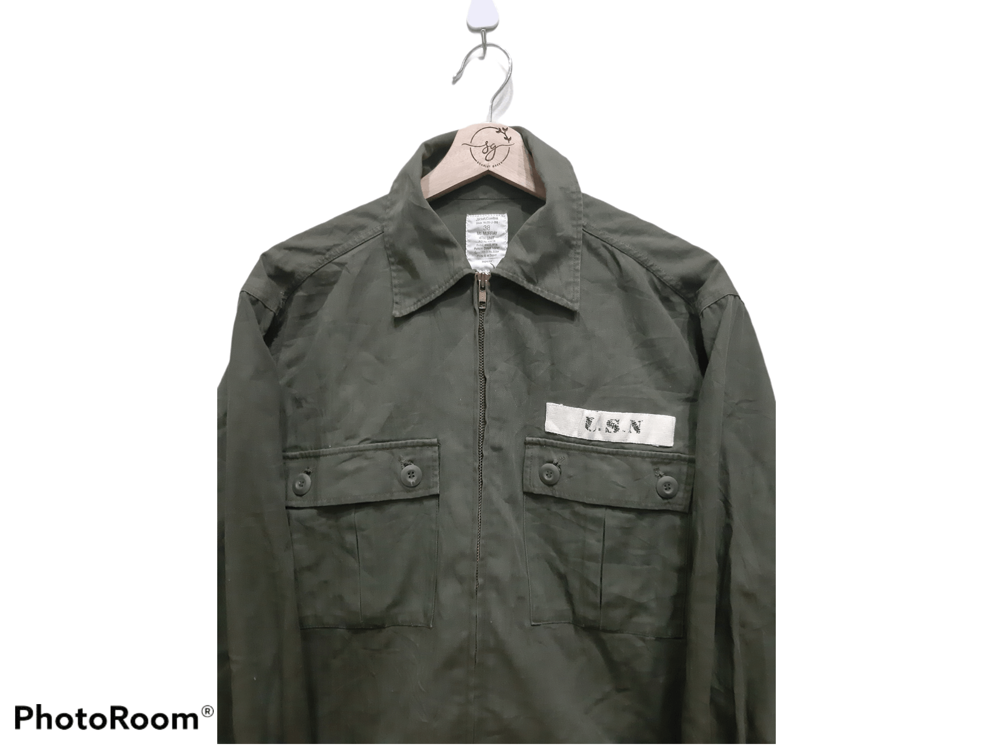 Vintage True Vintage USN Mc Murray Military Jacket Combat Size US M / EU 48-50 / 2 - 3 Thumbnail