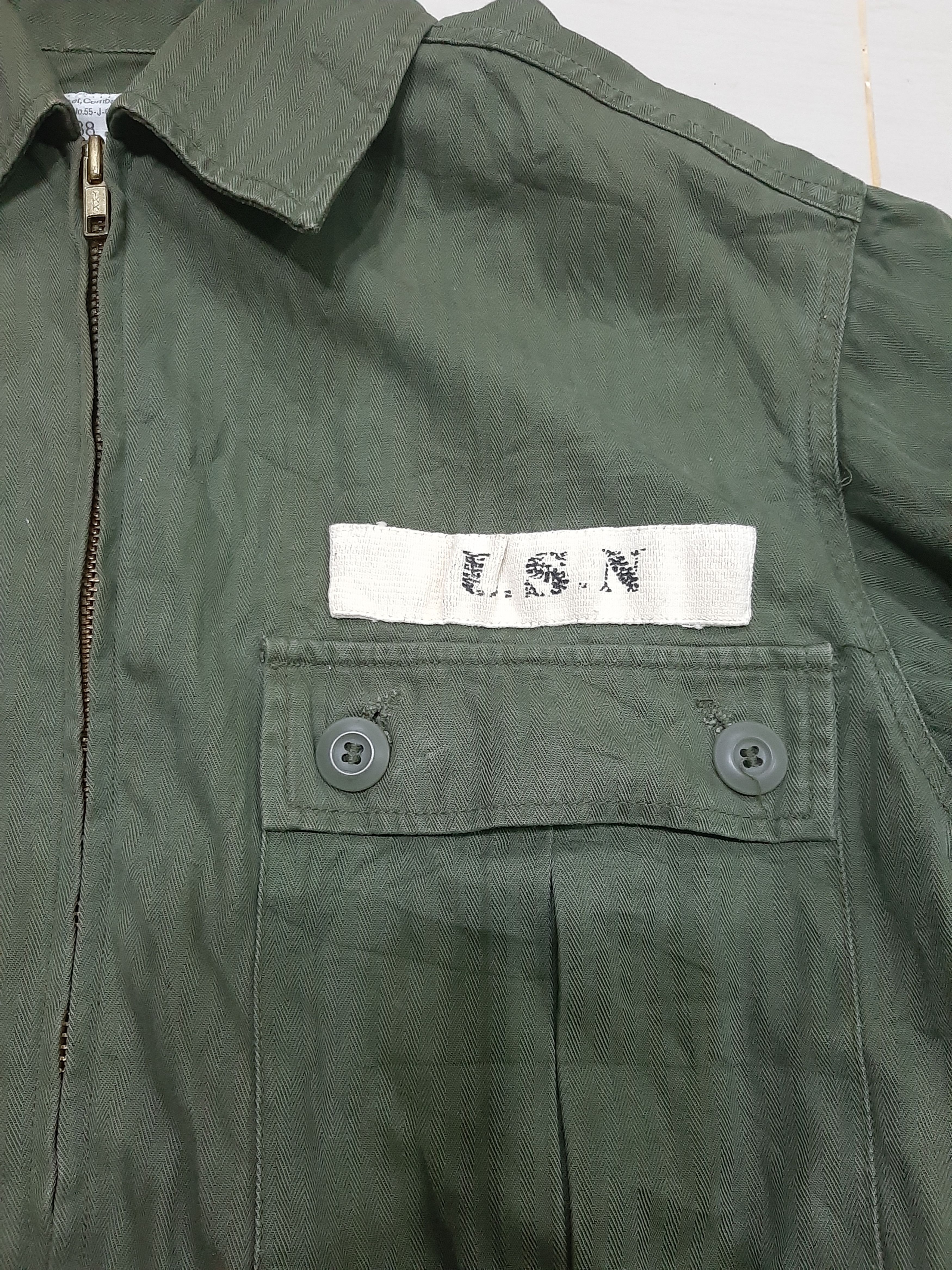 Vintage True Vintage USN Mc Murray Military Jacket Combat Size US M / EU 48-50 / 2 - 6 Thumbnail