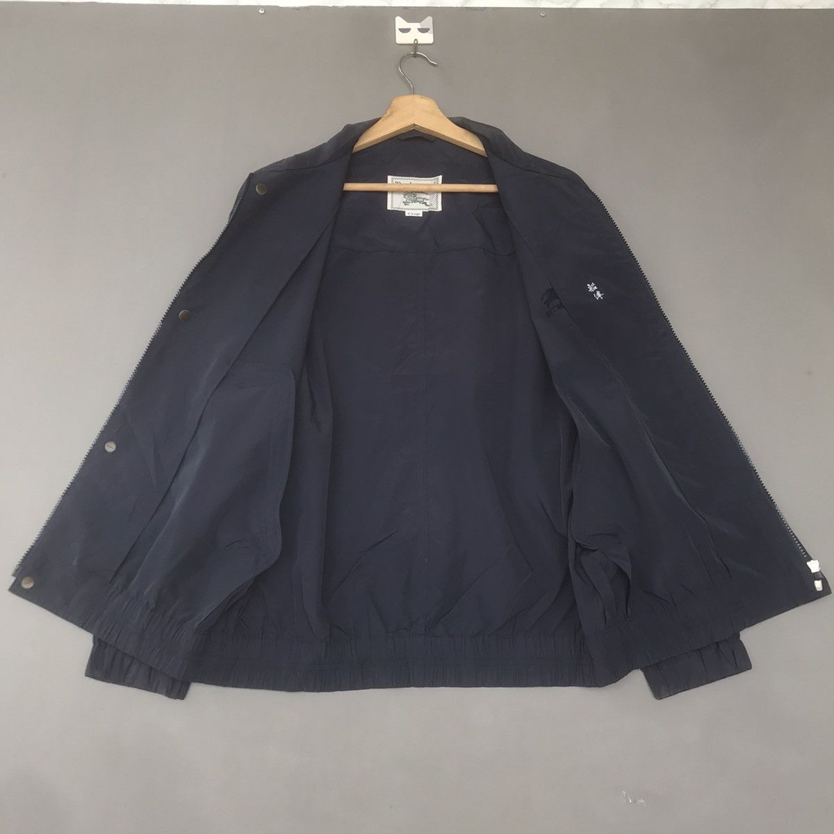Burberry × Japanese Brand × Vintage Vintage Harrington Jacket Burberry Full Button + Zipper Size US L / EU 52-54 / 3 - 7 Thumbnail