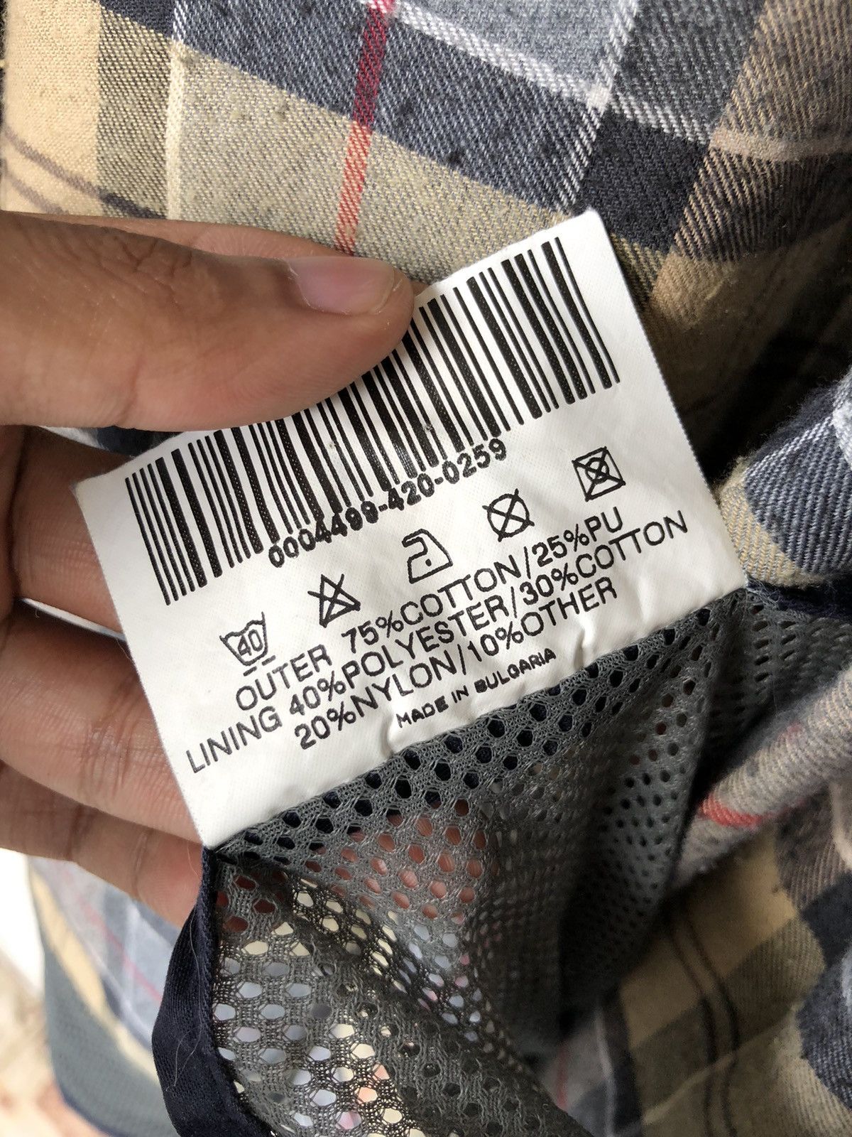 Barbour 90s BARBOUR 🇬🇧 A960 Beufort, Coated Oversized Coat Jacket Size US XL / EU 56 / 4 - 7 Thumbnail