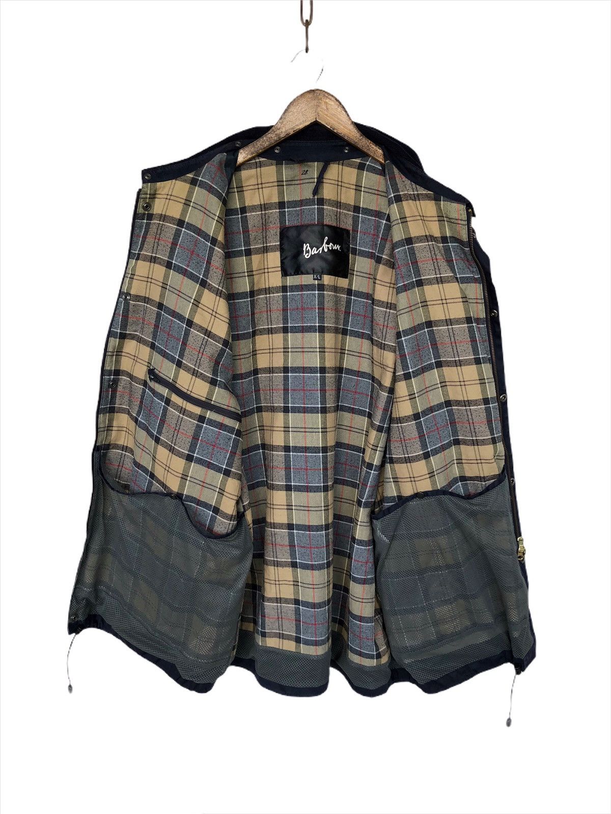 Barbour 90s BARBOUR 🇬🇧 A960 Beufort, Coated Oversized Coat Jacket Size US XL / EU 56 / 4 - 2 Thumbnail