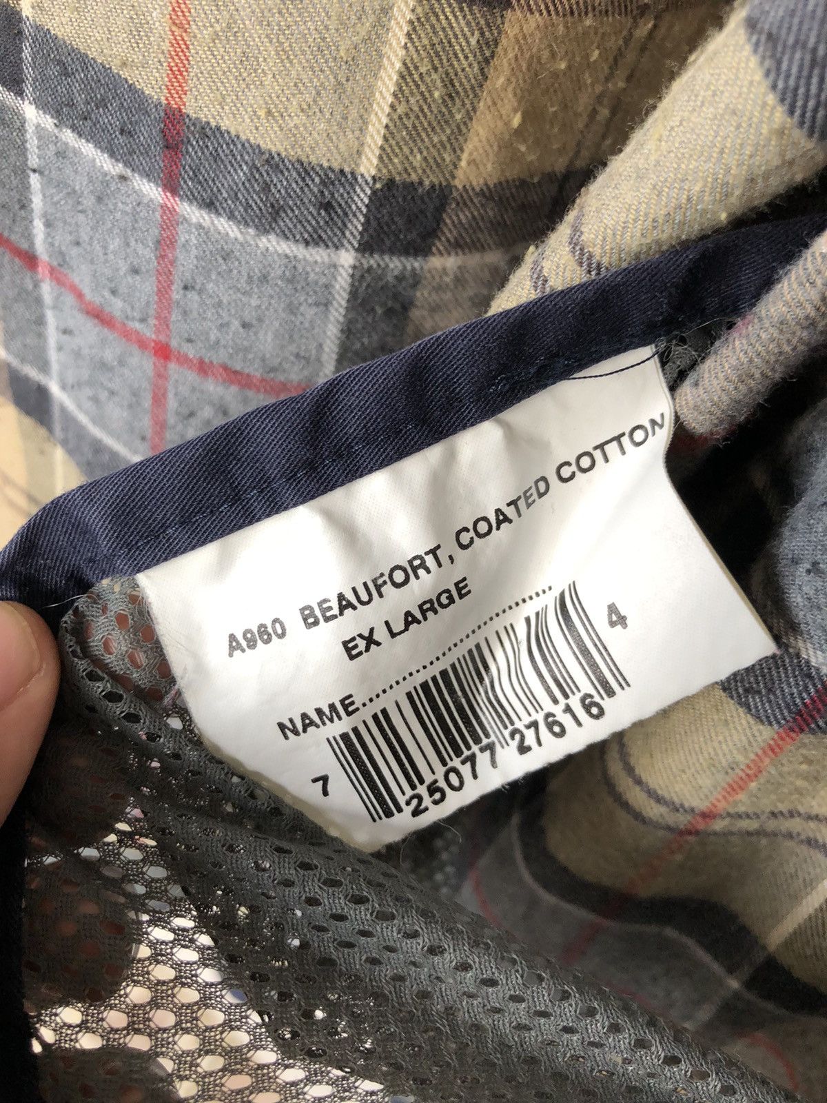Barbour 90s BARBOUR 🇬🇧 A960 Beufort, Coated Oversized Coat Jacket Size US XL / EU 56 / 4 - 6 Thumbnail