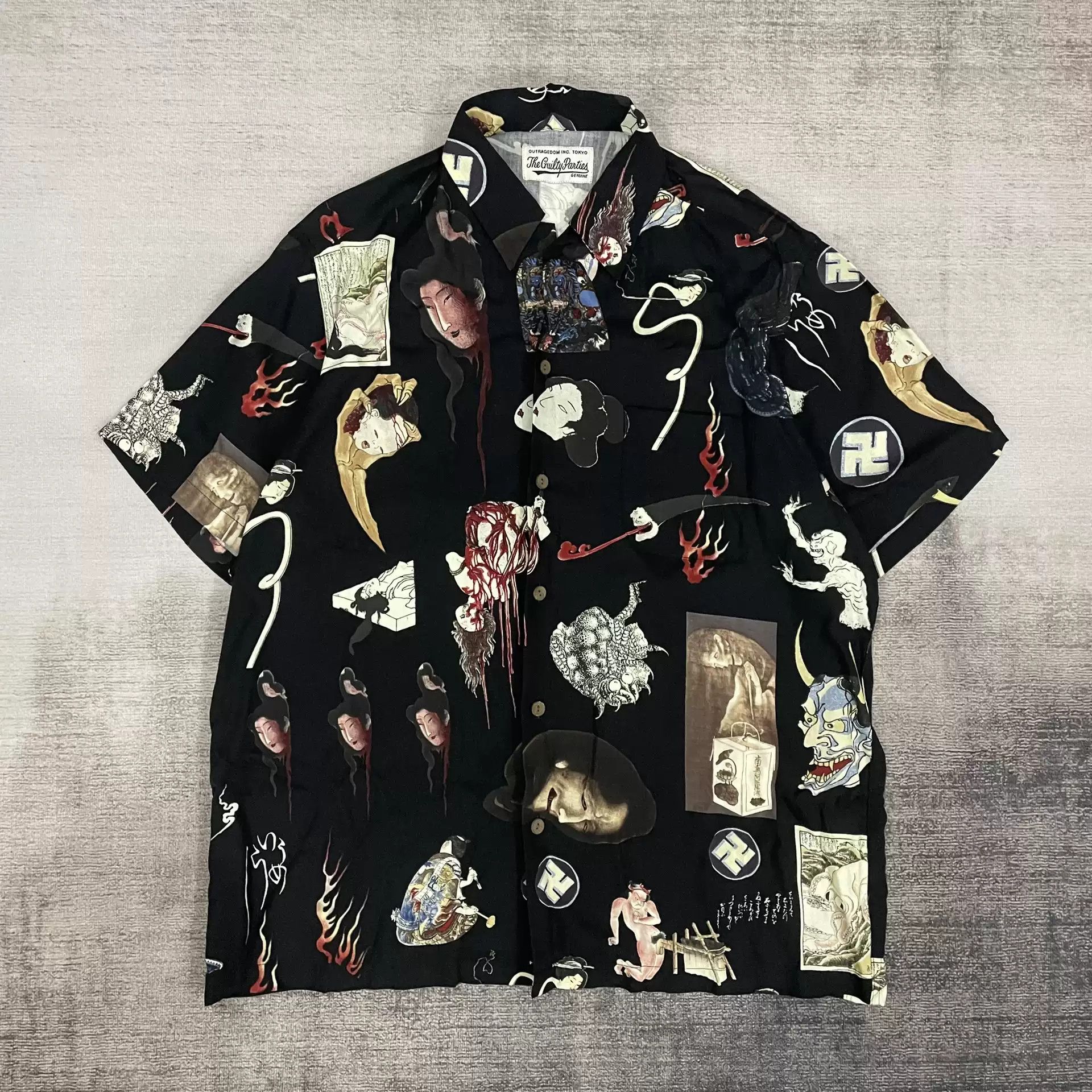 Wacko Maria Wacko Maria Ghost Night Trip Shirt Size L | Grailed