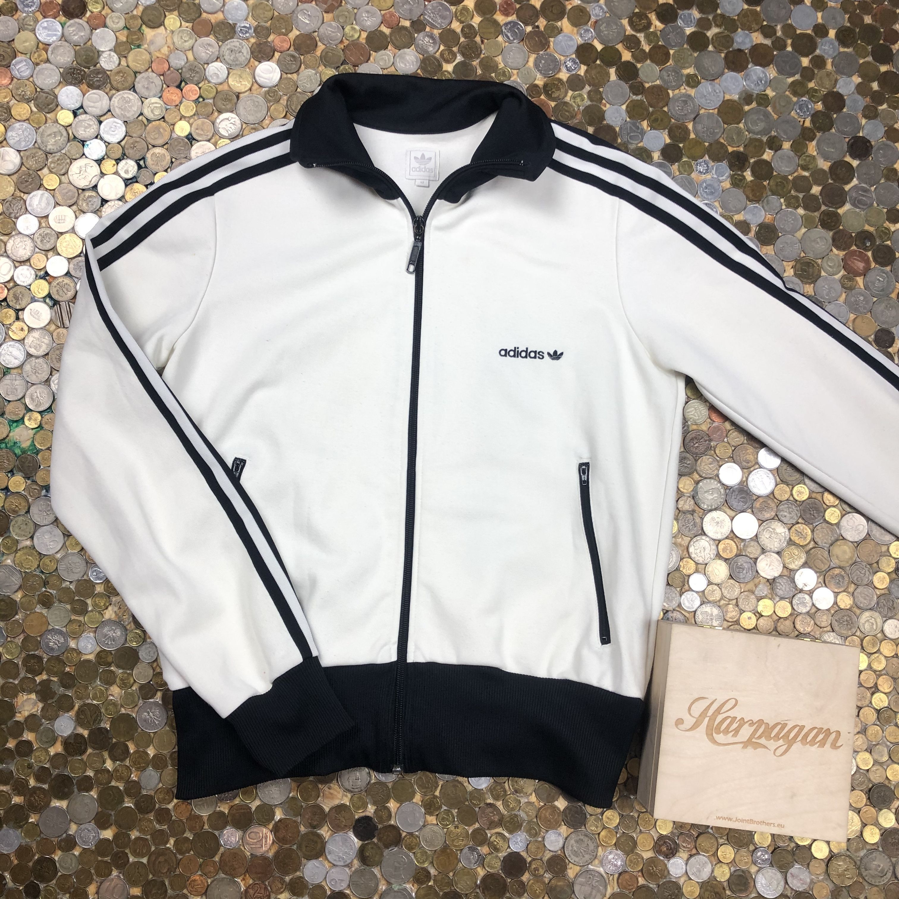 Adidas × Vintage Adidas zip tracksuit sweatshirt Size US S / EU 44-46 / 1 - 1 Thumbnail