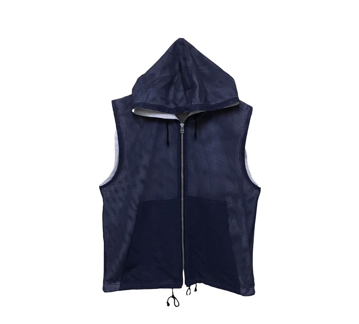 Asics × Vintage Vintage Asics Athletic Active Sportswear Sleeveless Hoodie Size US S / EU 44-46 / 1 - 2 Thumbnail