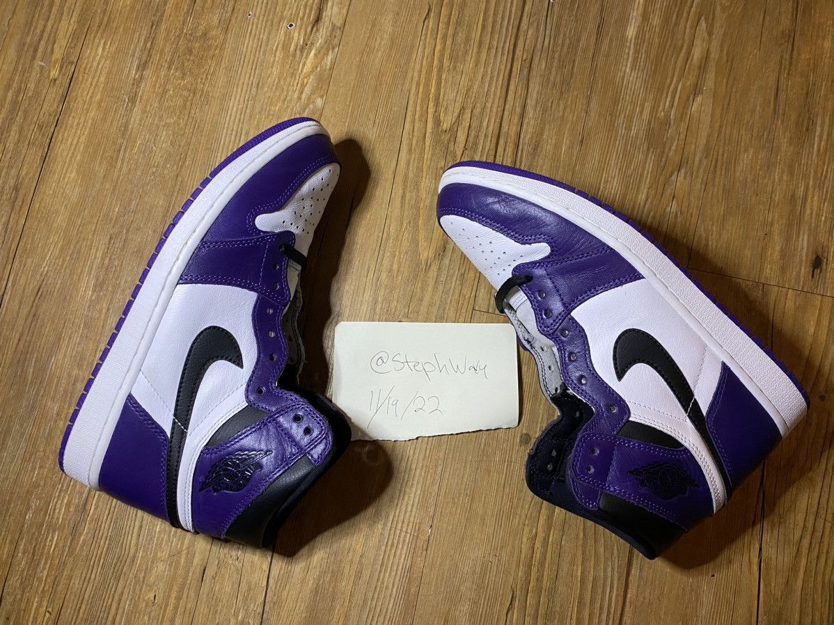 Jordan 1 OG court purple