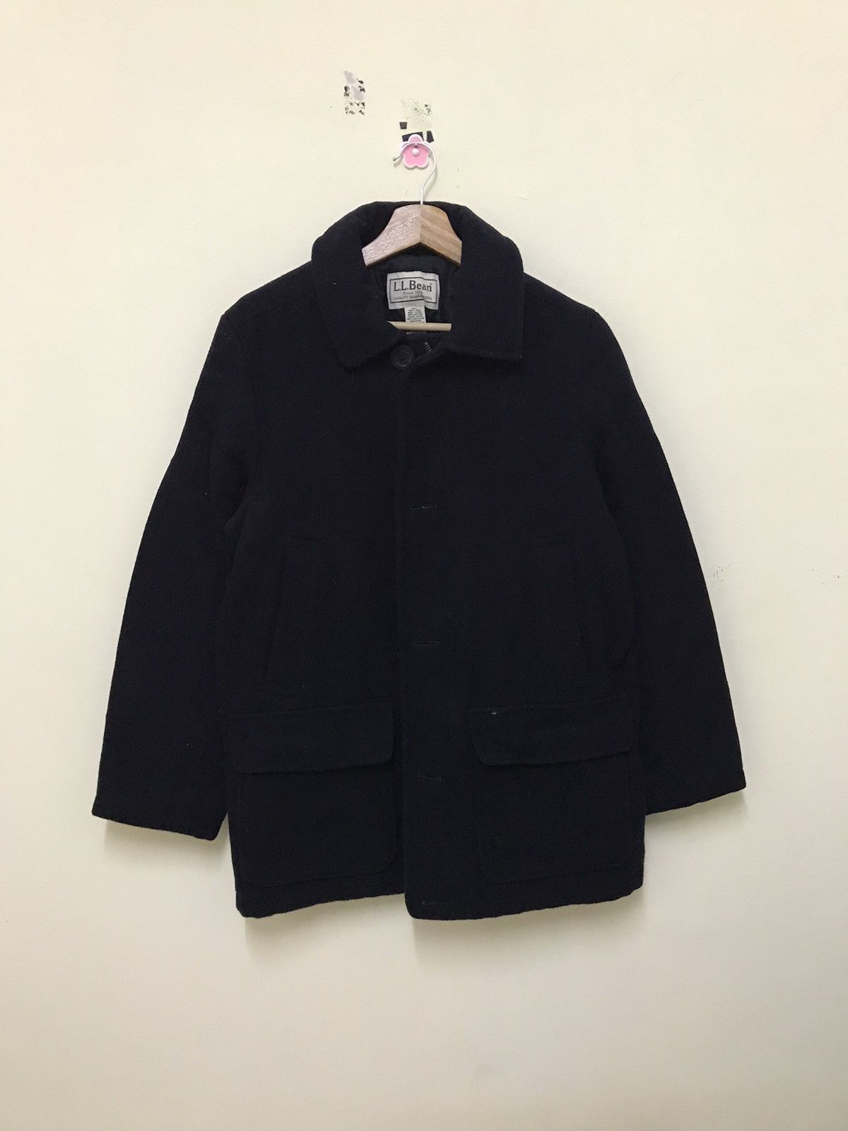 Vintage L.L Bean Button Wool Jacket