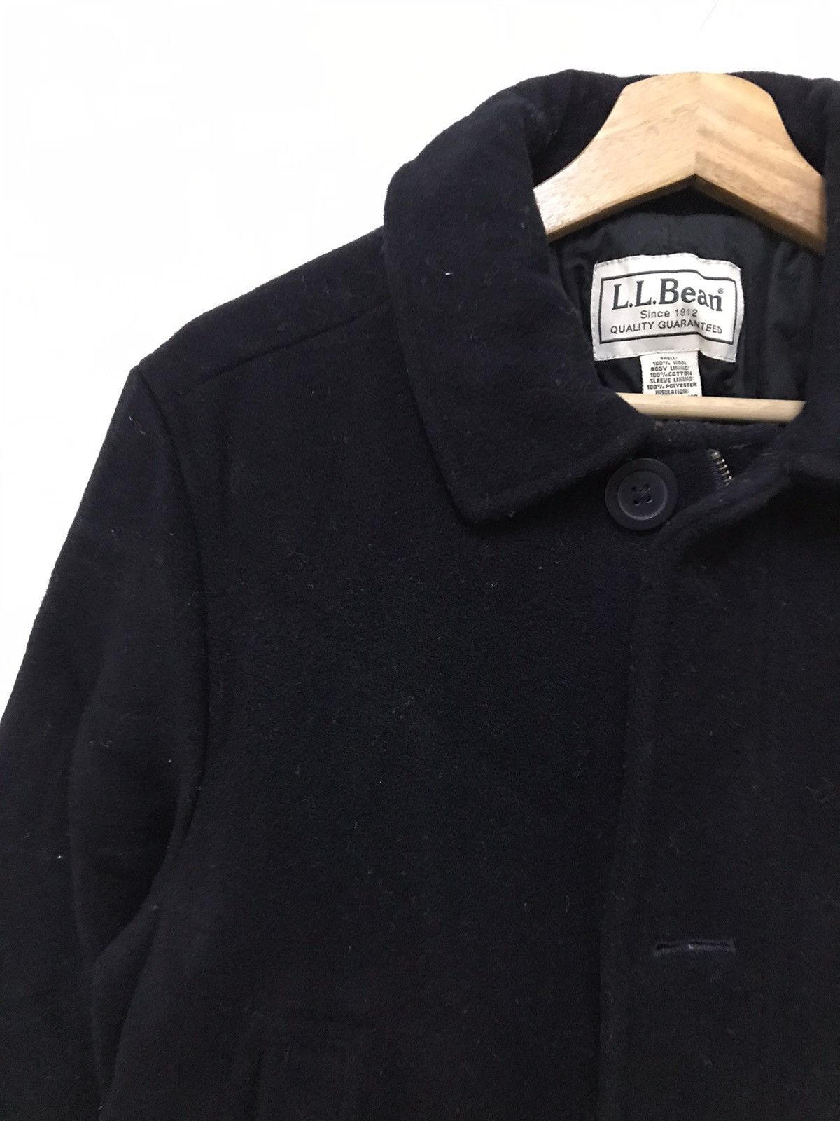 Vintage L.L Bean Button Wool Jacket