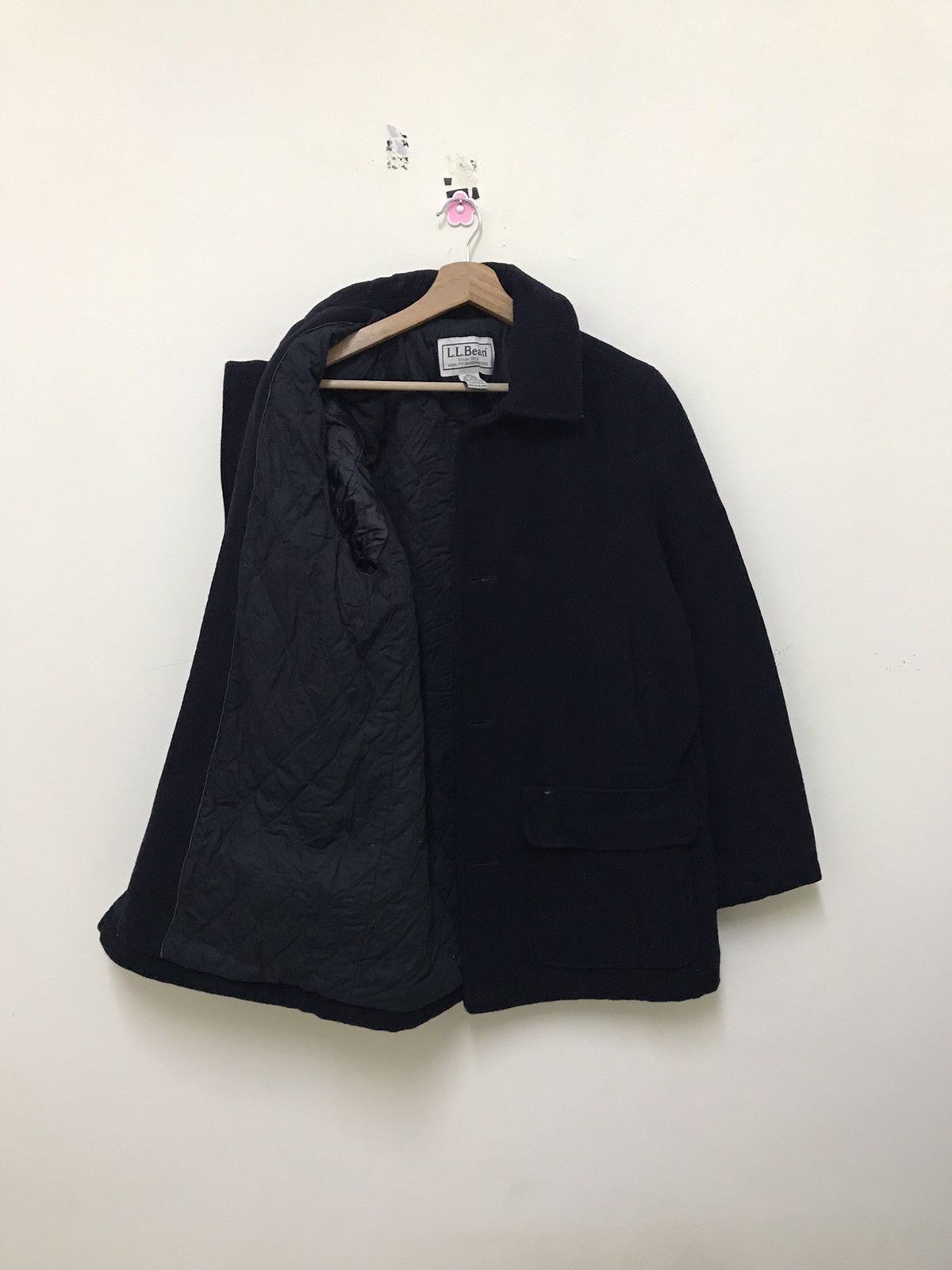 Vintage L.L Bean Button Wool Jacket