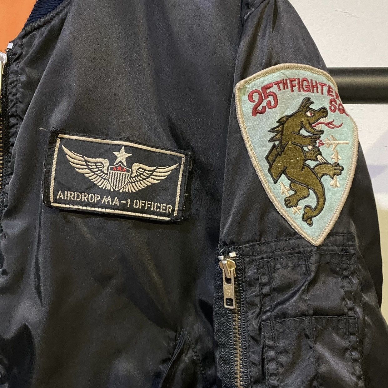 Vintage VINTAGE RARE‼️Air Force Army Patches Bomber Jackets Size US M / EU 48-50 / 2 - 4 Thumbnail