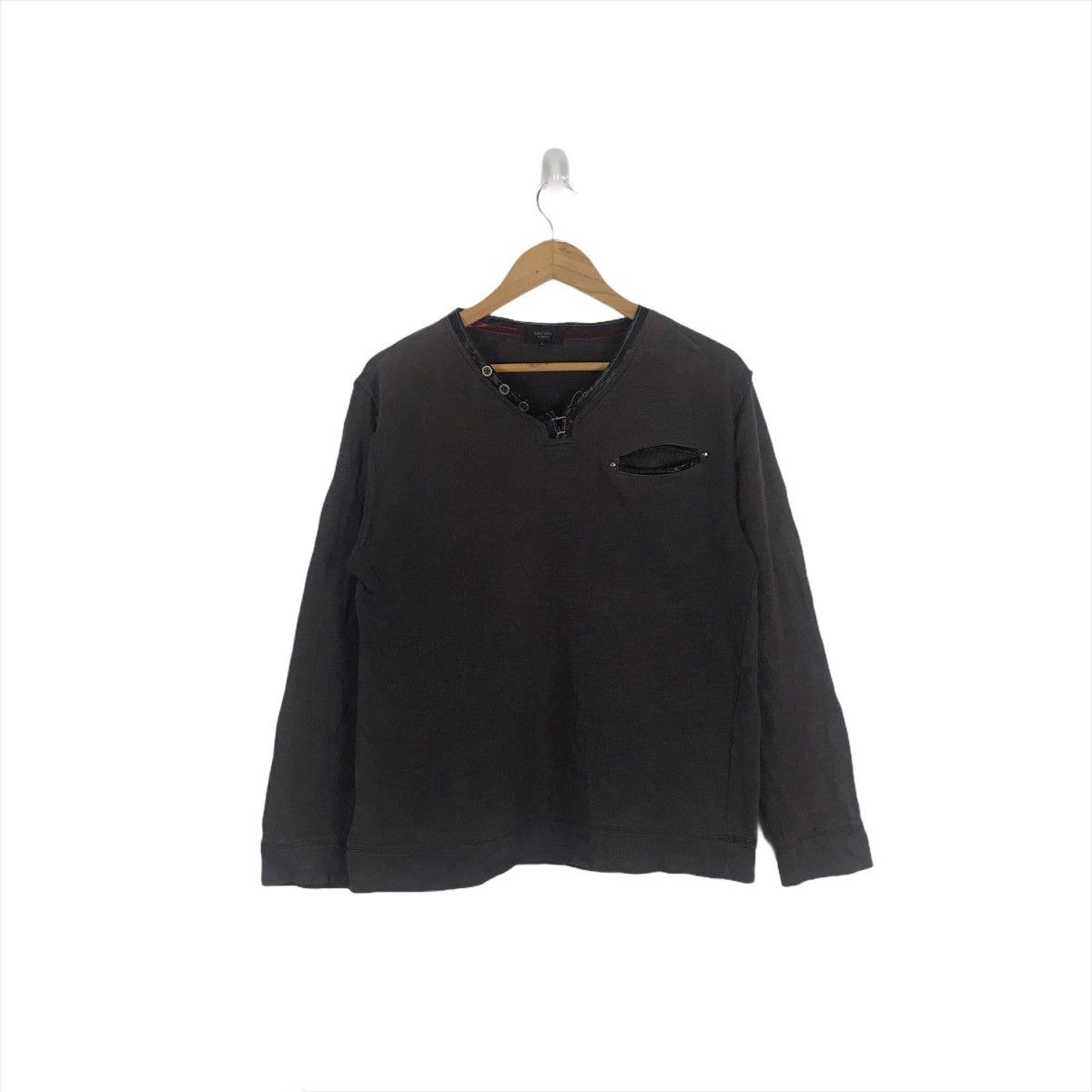 Japanese Brand × Yohji Yamamoto Sacsny Y’saccs Yohji Yamamoto Sweatshirt Size US L / EU 52-54 / 3 - 1 Thumbnail