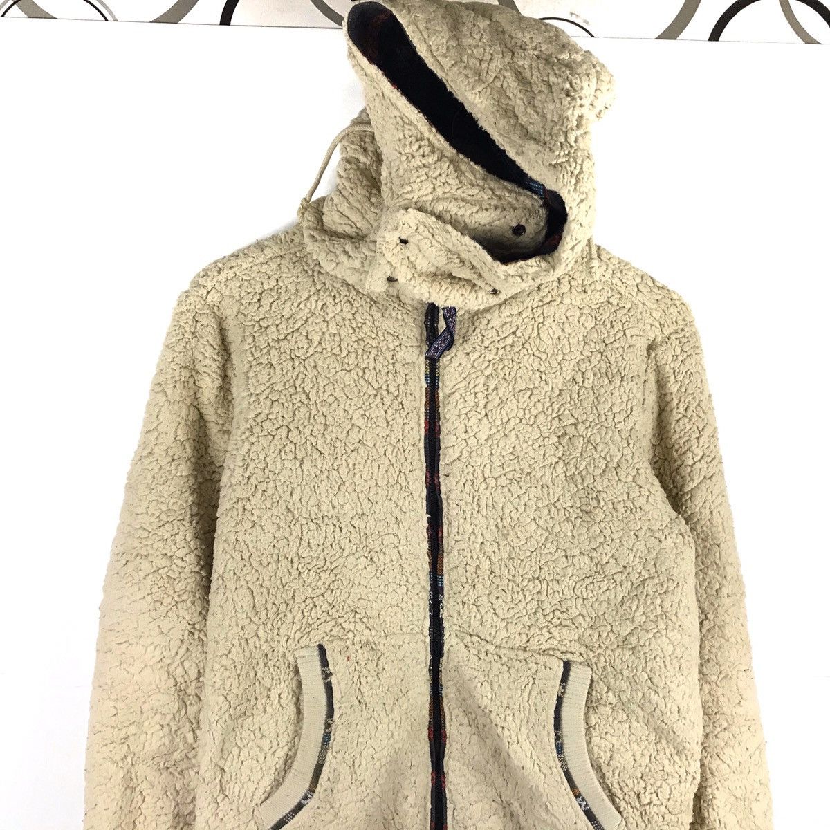 Designer × Vintage Vintage Neutral Infinity Hoodie Sherpa Fleece Jacket Size US S / EU 44-46 / 1 - 2 Thumbnail