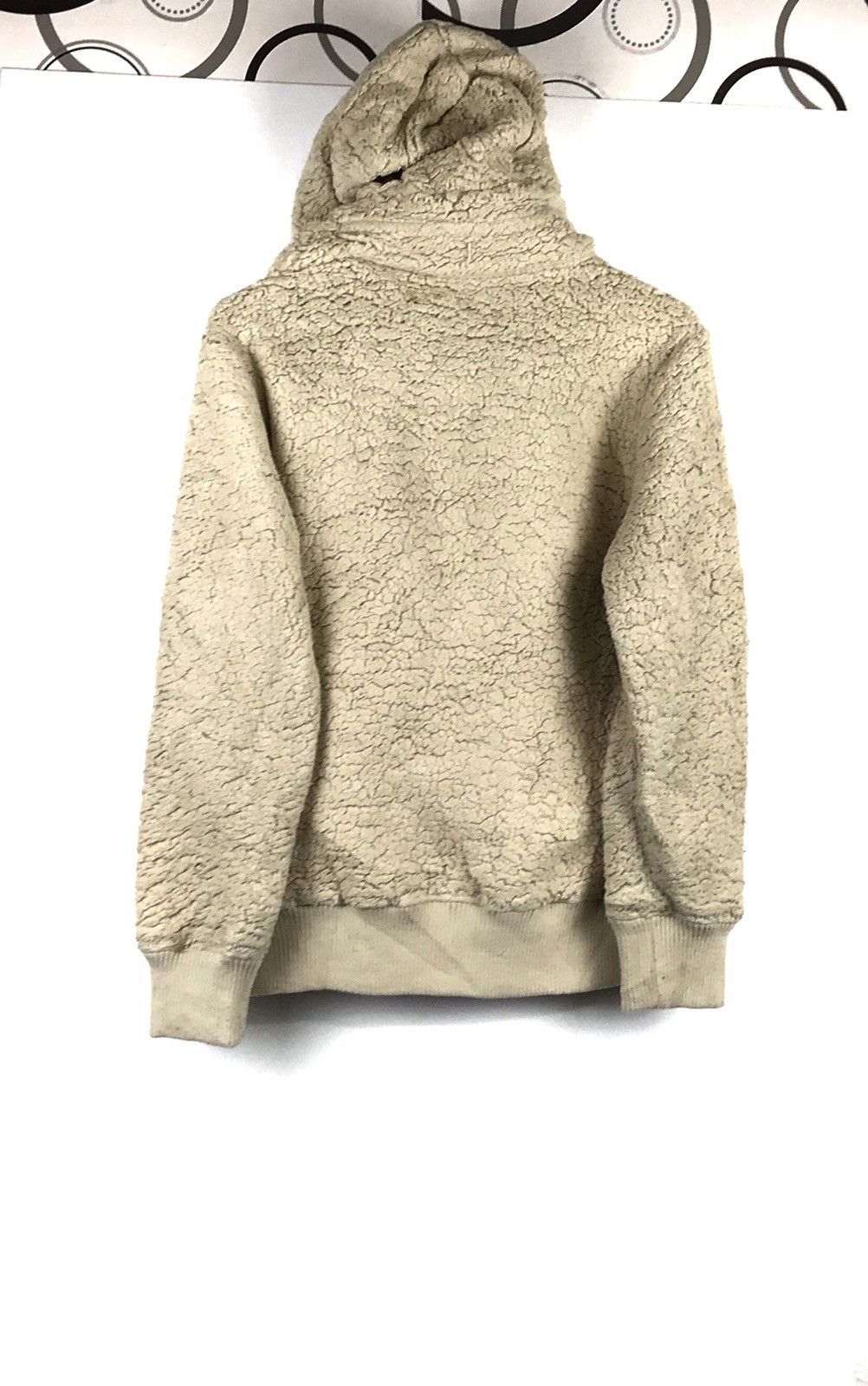Designer × Vintage Vintage Neutral Infinity Hoodie Sherpa Fleece Jacket Size US S / EU 44-46 / 1 - 6 Thumbnail