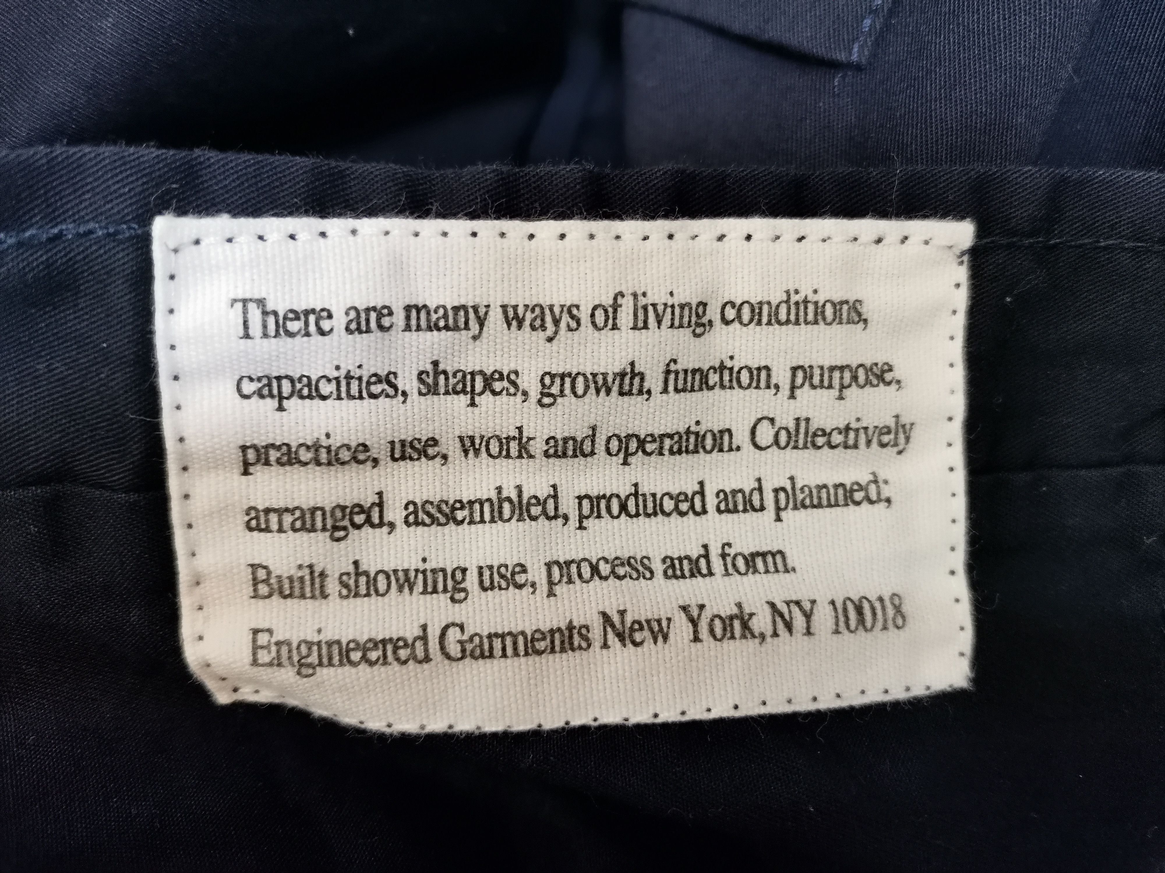 Engineered Garments Engineered Garments Work Shirt Black Size US S / EU 44-46 / 1 - 4 Thumbnail