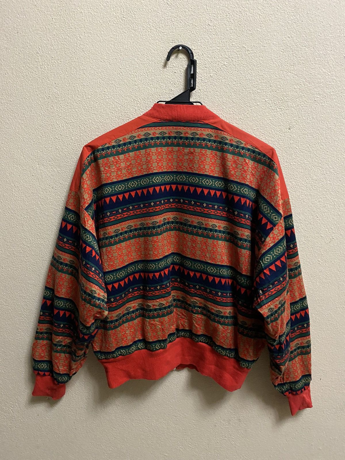 Japanese Brand 🔥SALE🔥HENRI LUC CHAPUIS NAVAJO STYLE BOMBER JACKET Size US M / EU 48-50 / 2 - 5 Thumbnail