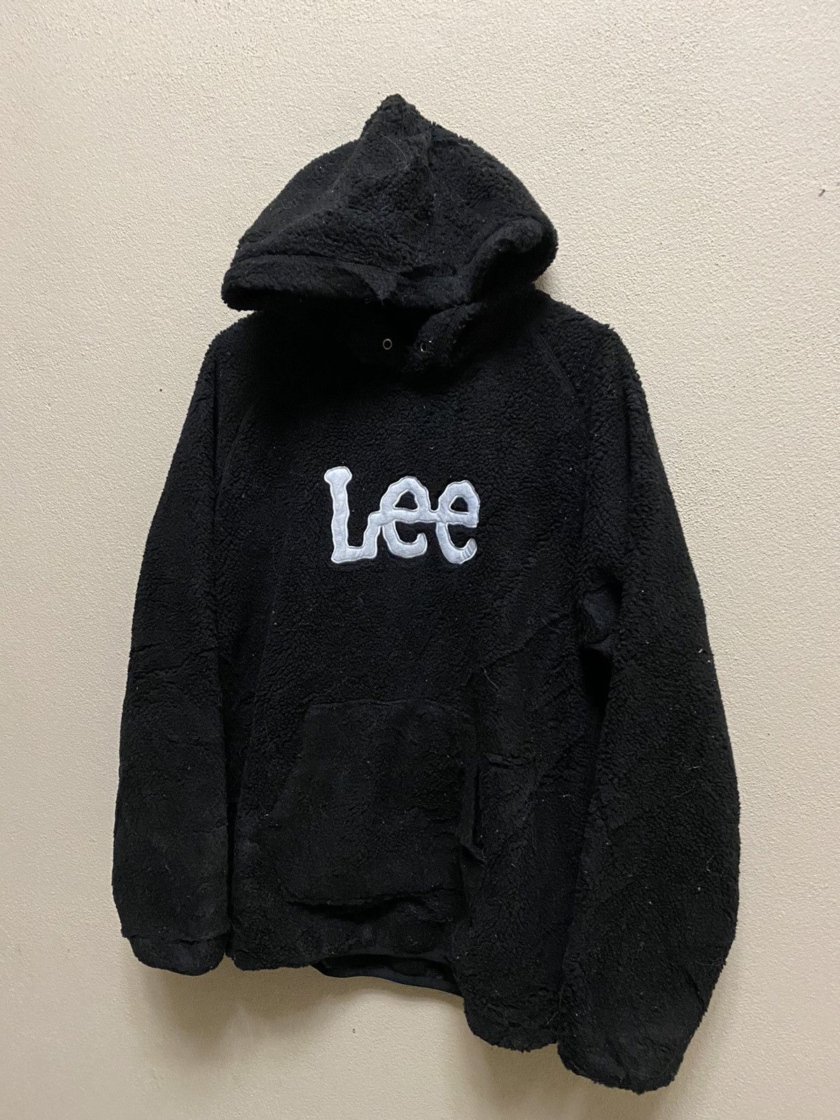 Lee × Vintage 🔥SALE🔥SHERLING FLEECE HOODIES BY LEE UNION MADE Size US L / EU 52-54 / 3 - 3 Thumbnail