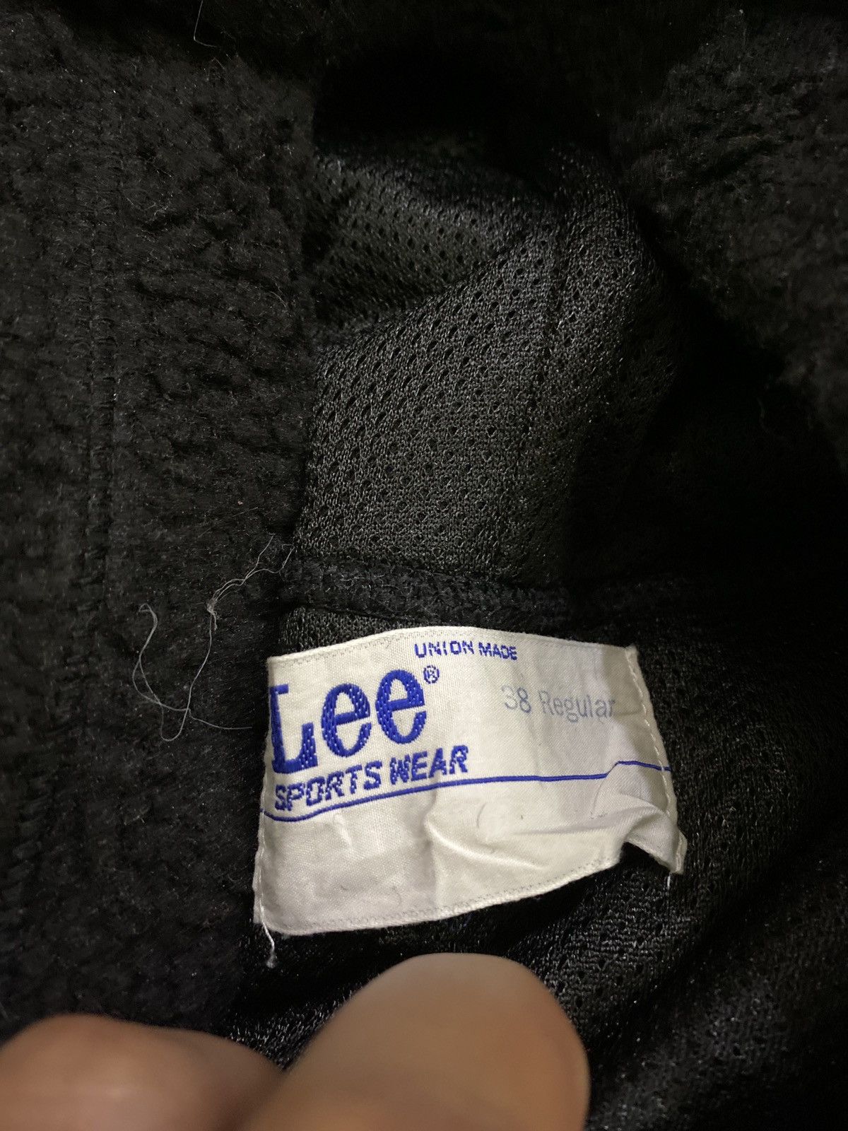 Lee × Vintage 🔥SALE🔥SHERLING FLEECE HOODIES BY LEE UNION MADE Size US L / EU 52-54 / 3 - 6 Thumbnail