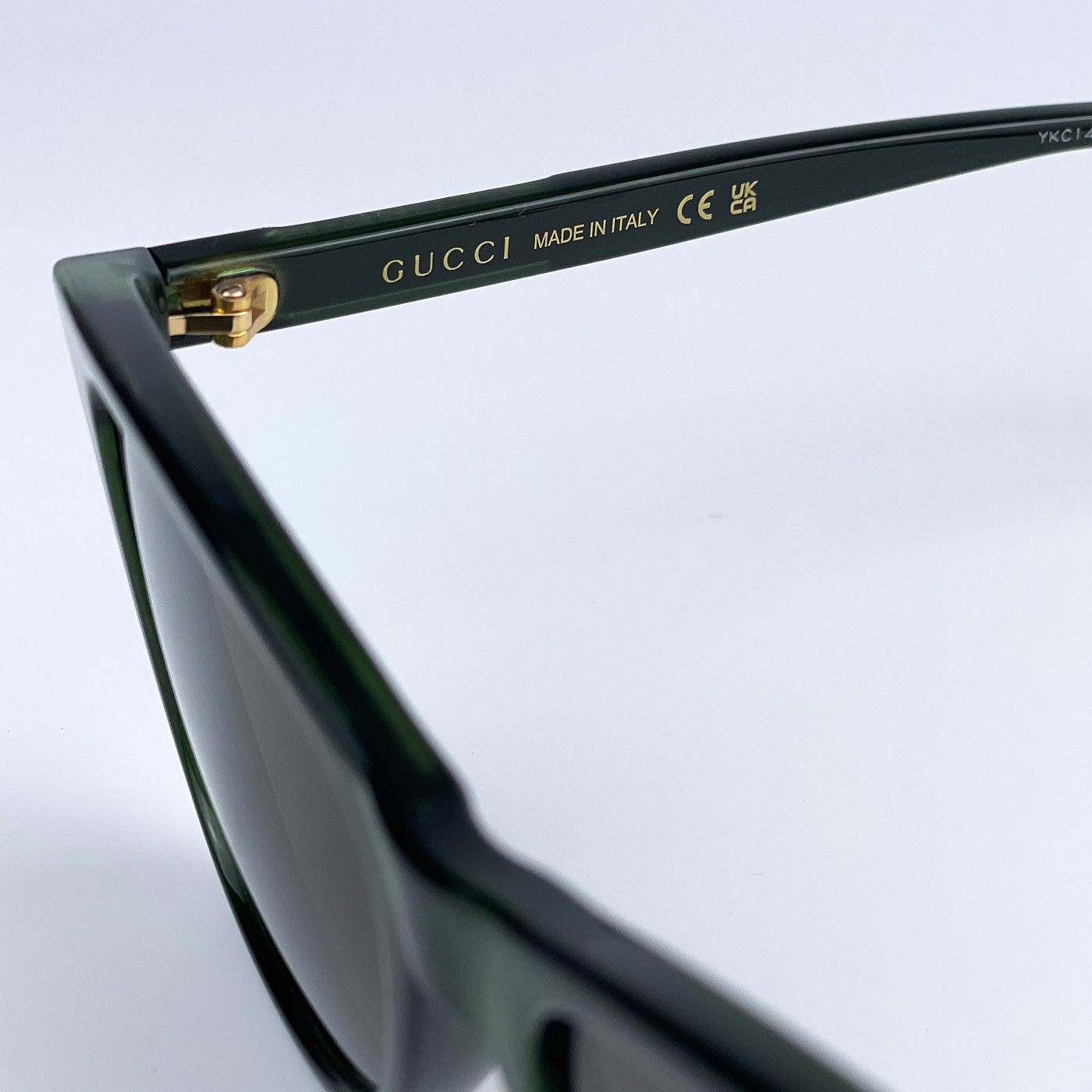 Gucci NEW Gucci GG0936S 003 Green Brown Square Men Sunglasses Size ONE SIZE - 9 Thumbnail