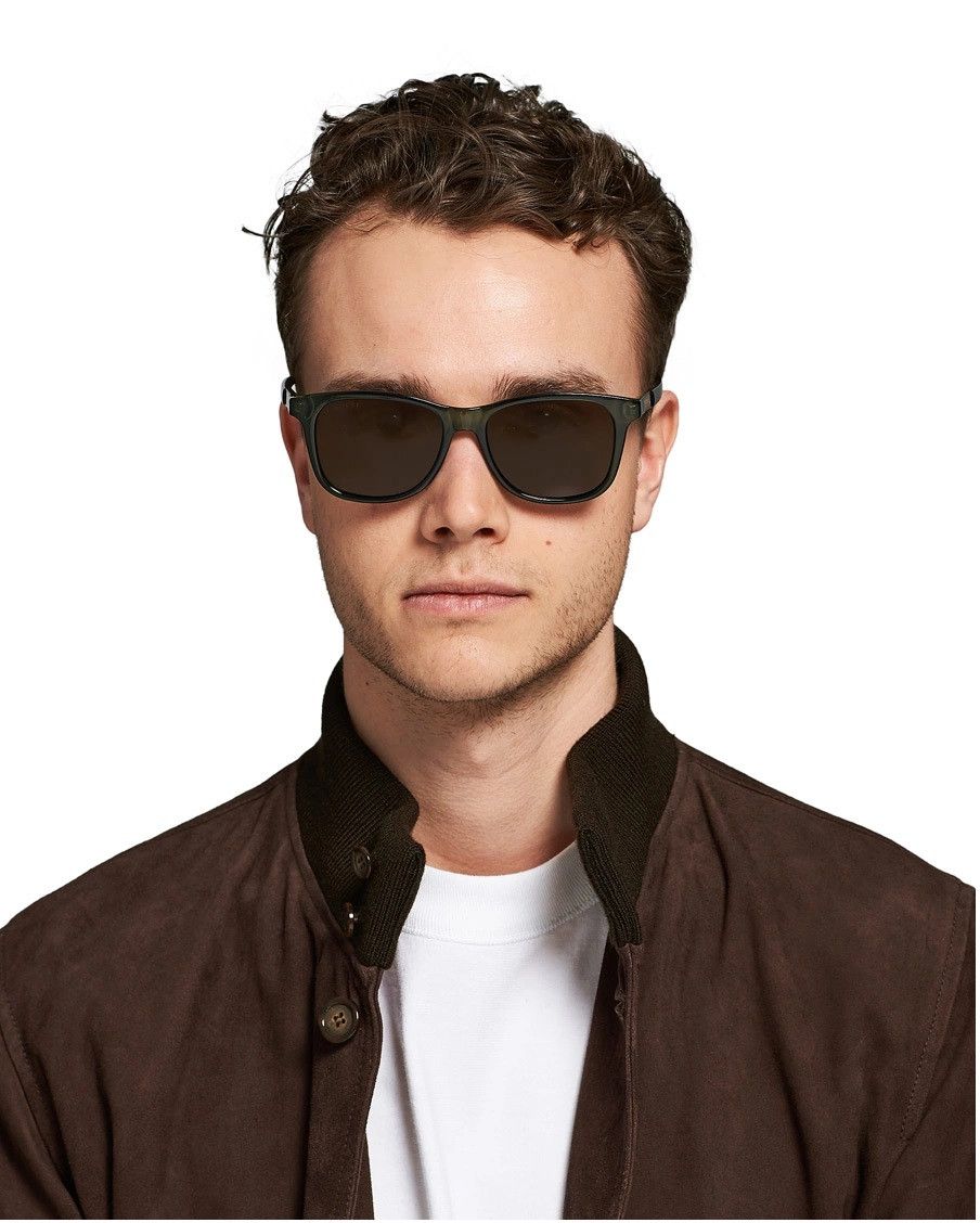 Gucci NEW Gucci GG0936S 003 Green Brown Square Men Sunglasses Size ONE SIZE - 2 Thumbnail