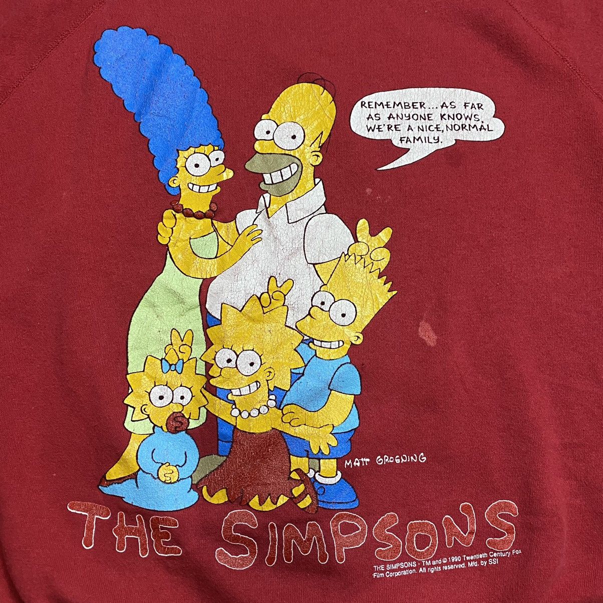 Cartoon Network Vintage 90s Bart Simpson mattgroewing Size US XL / EU 56 / 4 - 6 Thumbnail