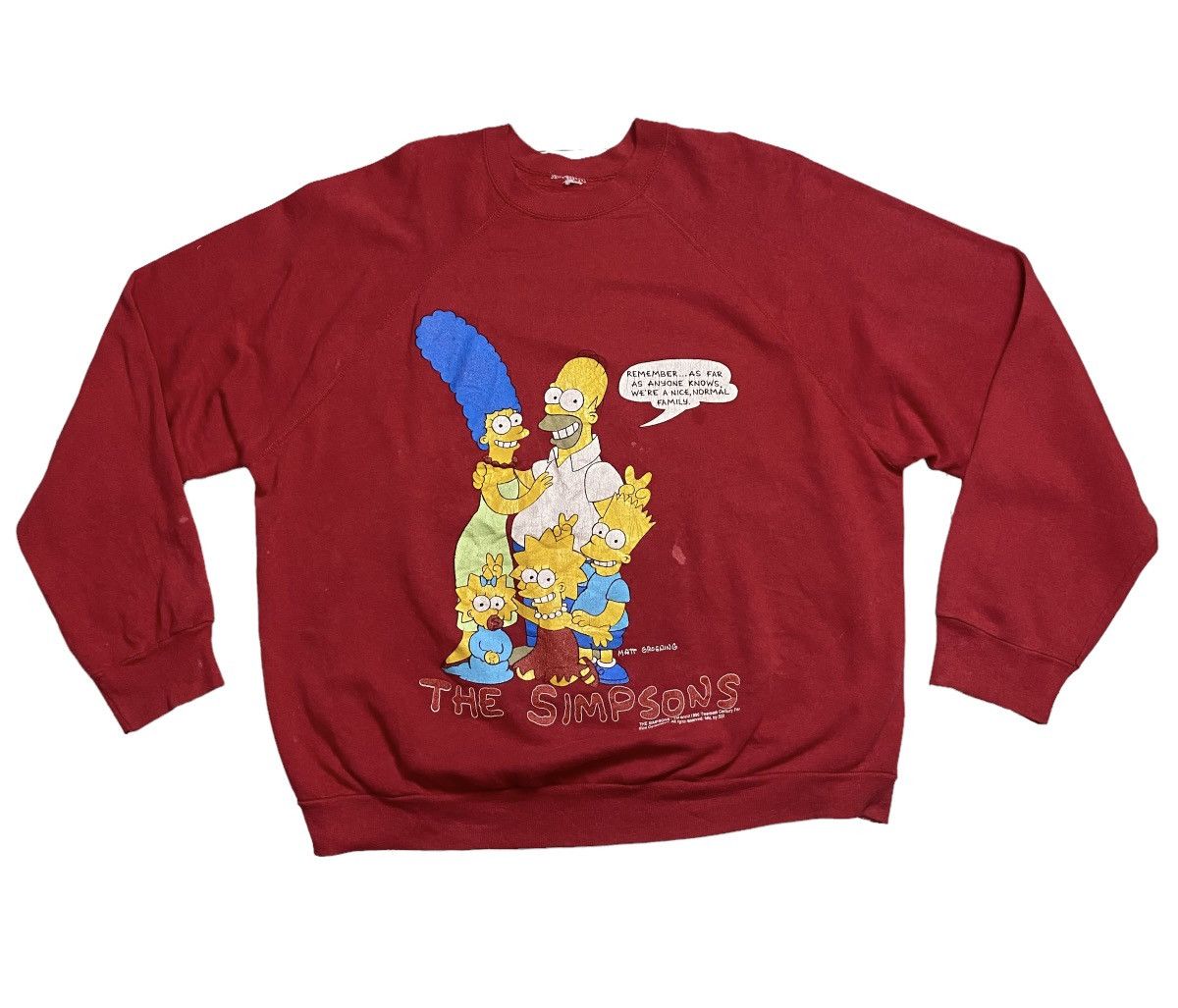 Cartoon Network Vintage 90s Bart Simpson mattgroewing Size US XL / EU 56 / 4 - 5 Thumbnail