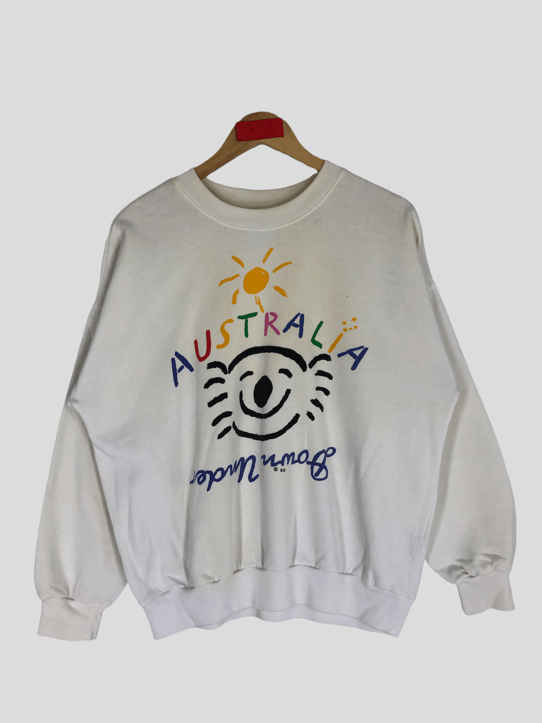 Vintage Distressed Ken Done Pop Art Sweatshirt Crewneck