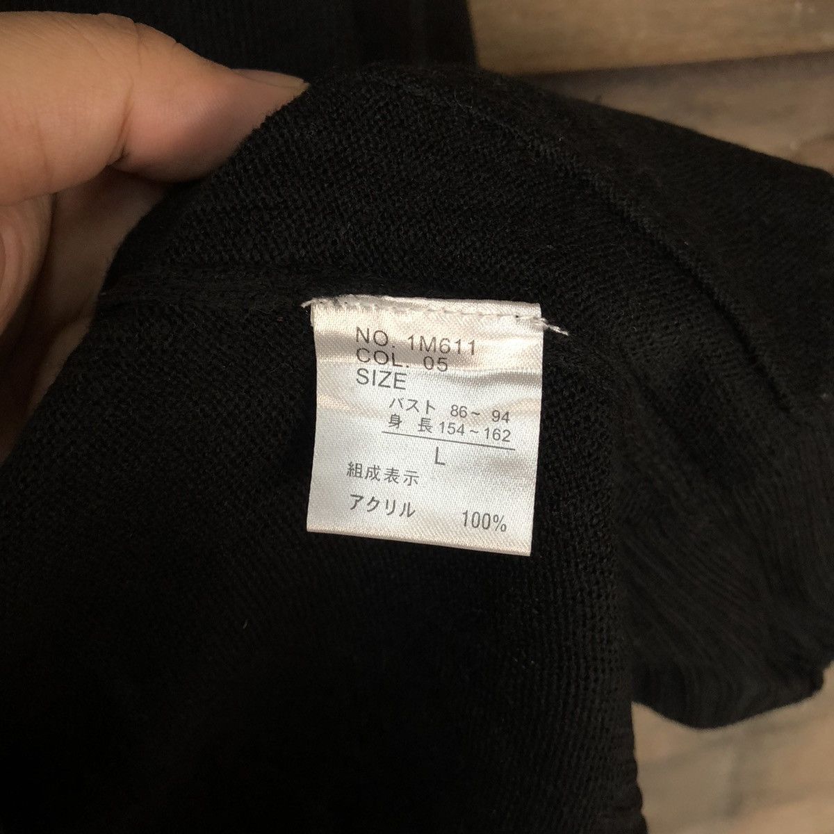 Disney × Mickey Mouse Disney mickey mouse knitwear Black Cardigan #3968 Size L / US 10 / IT 46 - 8 Thumbnail
