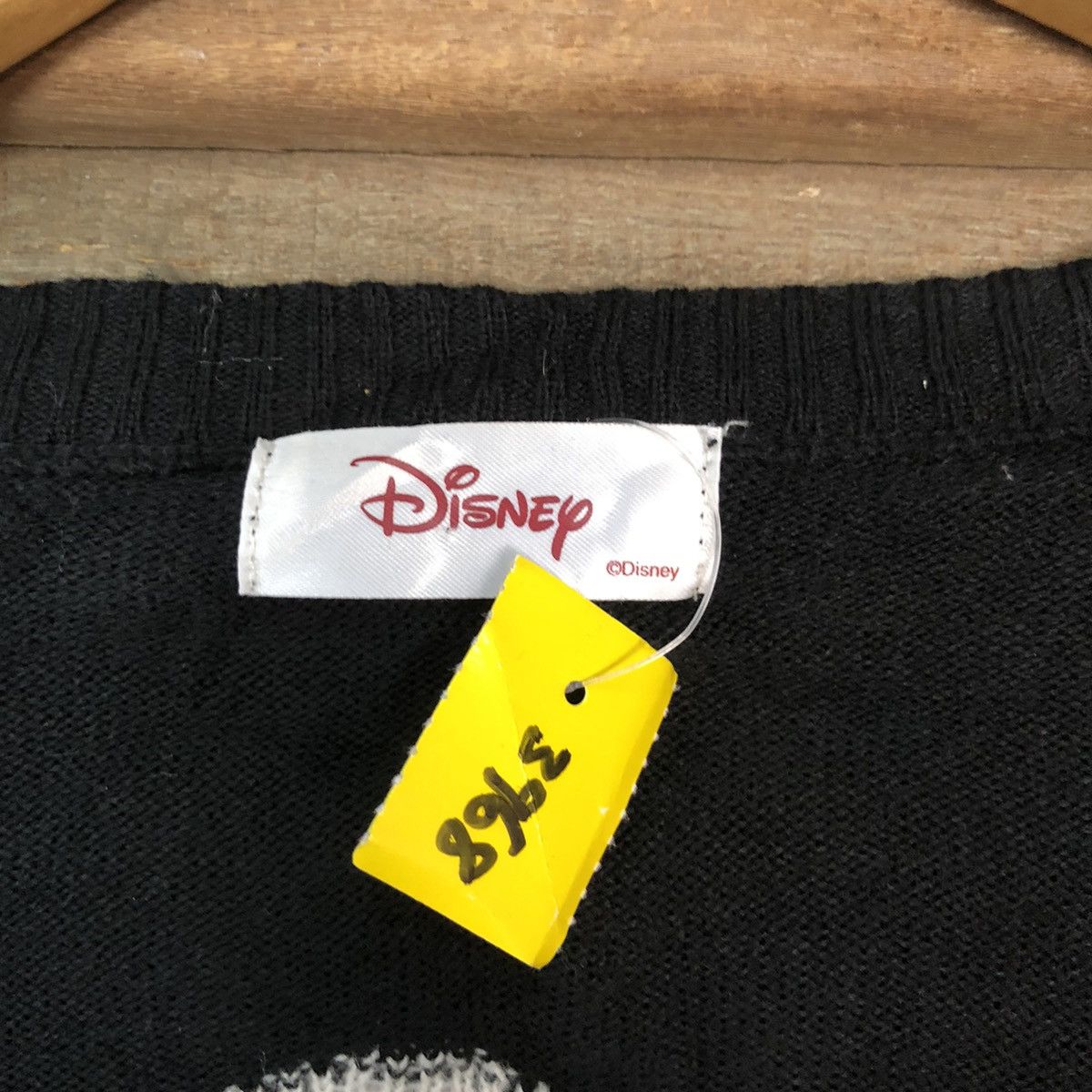 Disney × Mickey Mouse Disney mickey mouse knitwear Black Cardigan #3968 Size L / US 10 / IT 46 - 7 Thumbnail