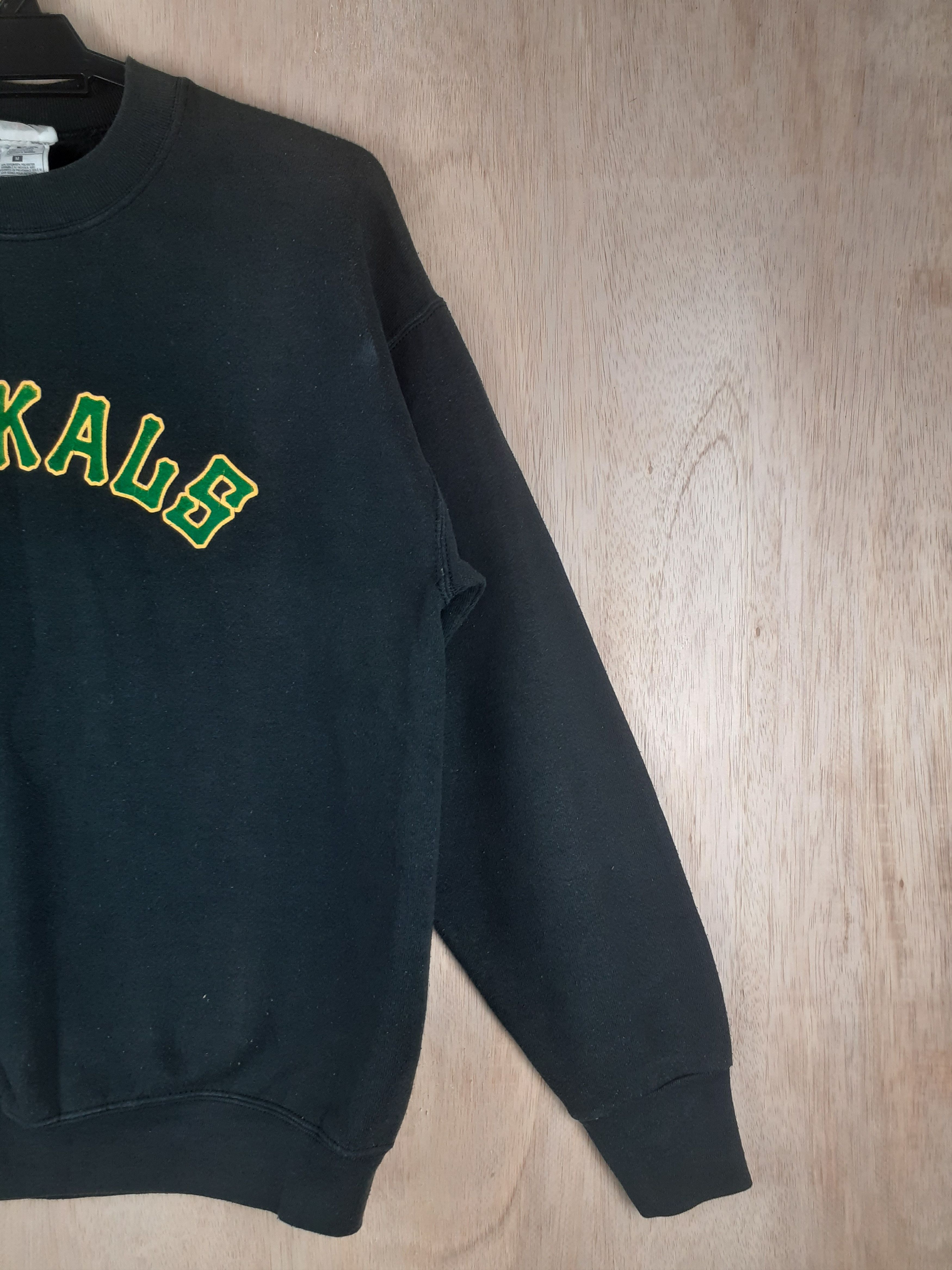 Japanese Brand Jackals black faded vintage sweatshirt sweater #2790 Size US M / EU 48-50 / 2 - 5 Thumbnail