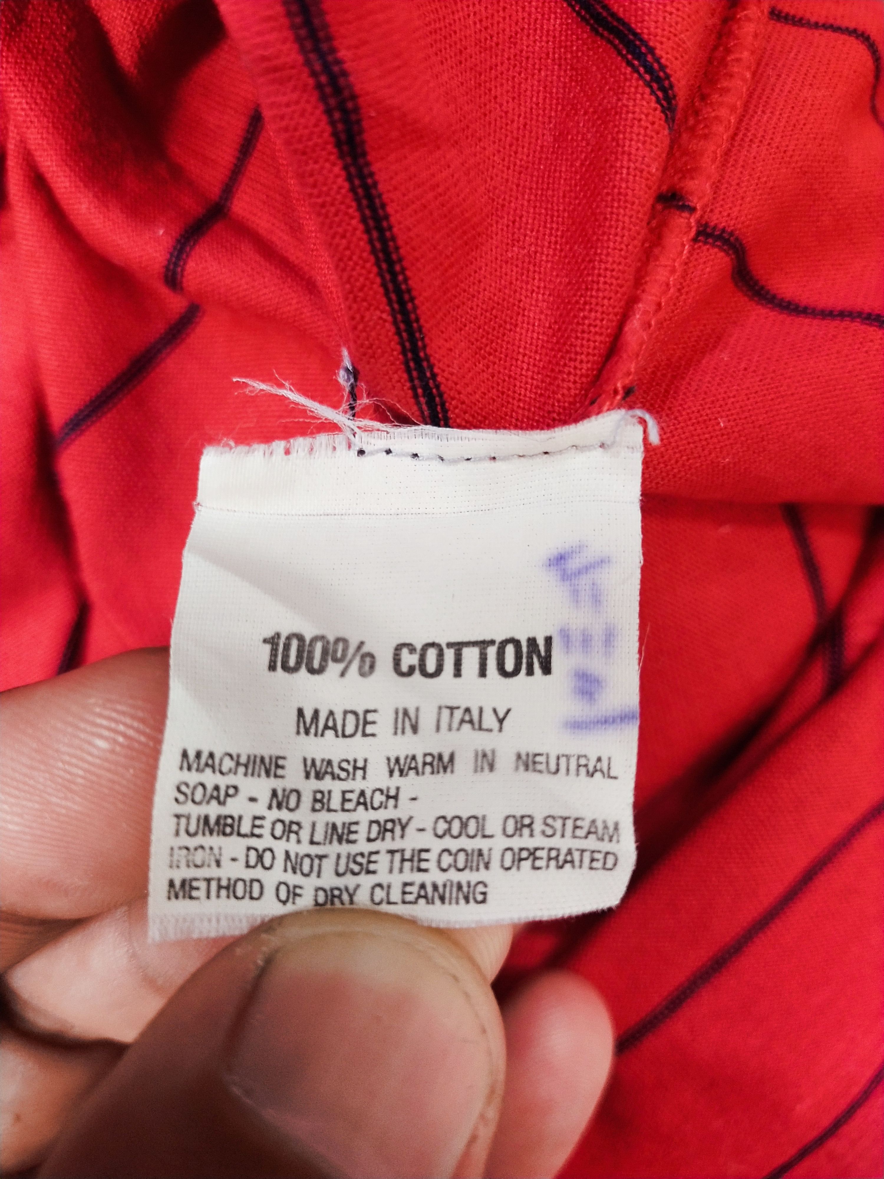 Alfred Dunhill DL Dunhill red stripe shirt (button ups) vintage #2766 Size US M / EU 48-50 / 2 - 12 Thumbnail