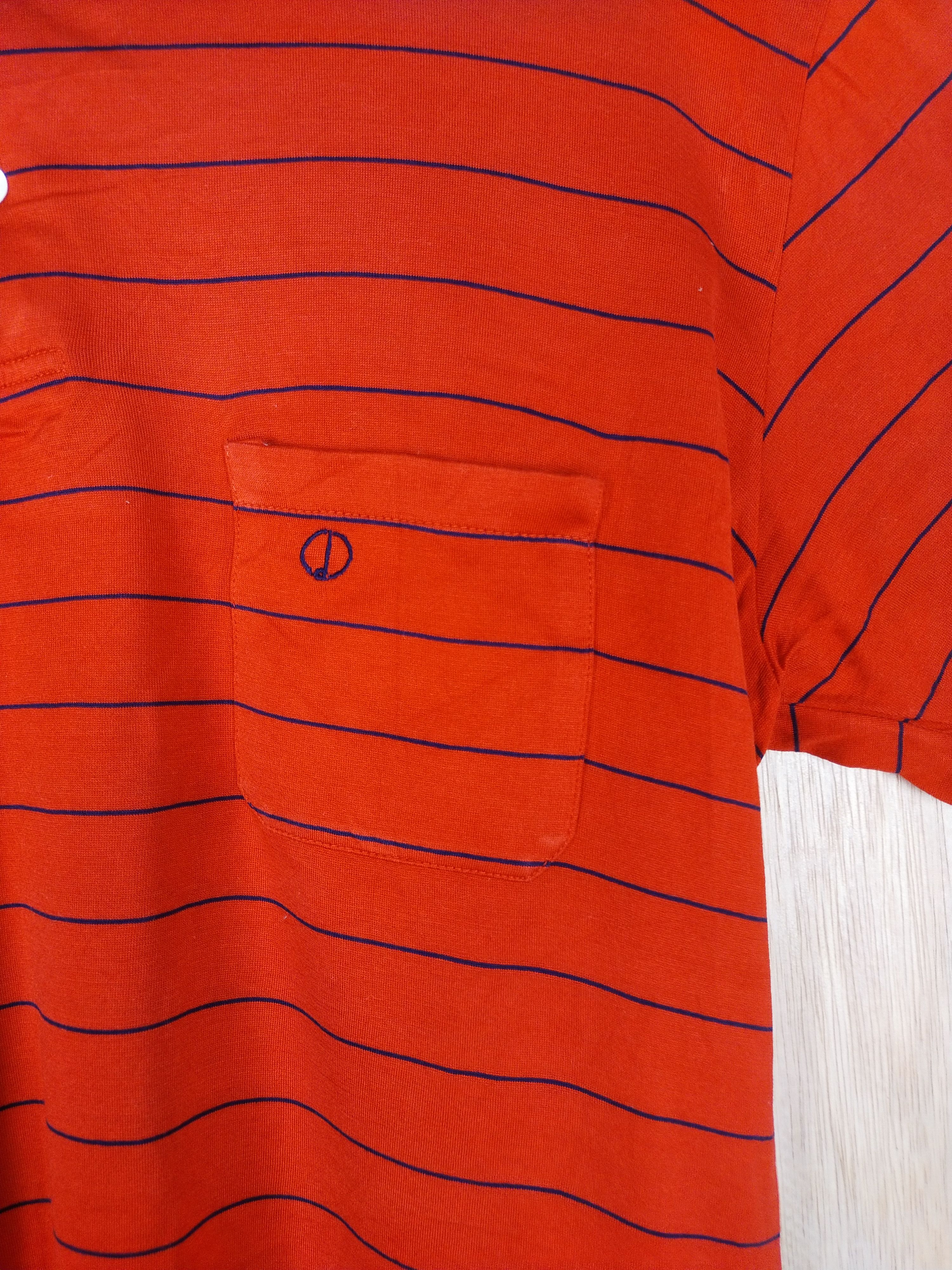 Alfred Dunhill DL Dunhill red stripe shirt (button ups) vintage #2766 Size US M / EU 48-50 / 2 - 6 Thumbnail