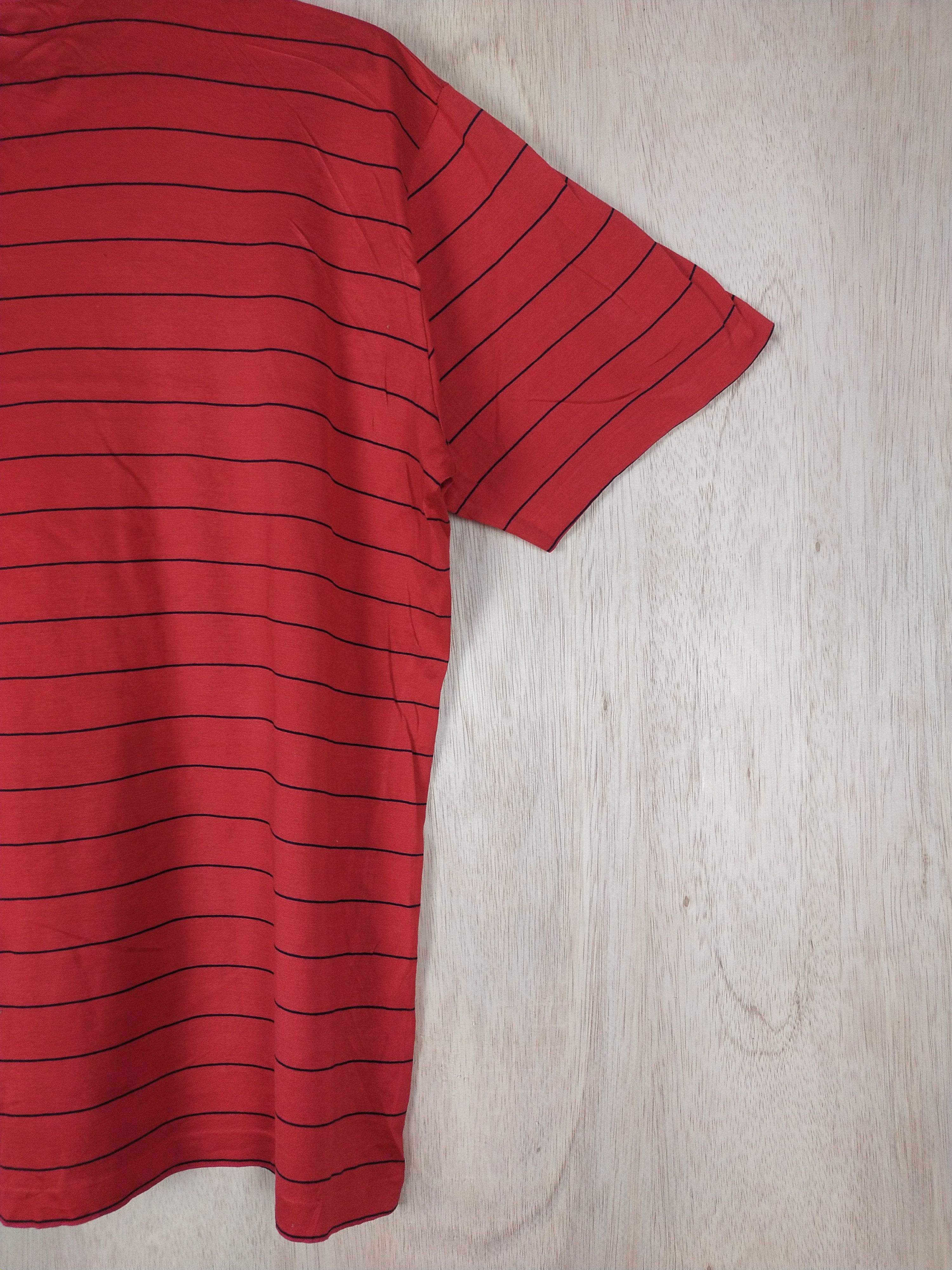 Alfred Dunhill DL Dunhill red stripe shirt (button ups) vintage #2766 Size US M / EU 48-50 / 2 - 10 Thumbnail