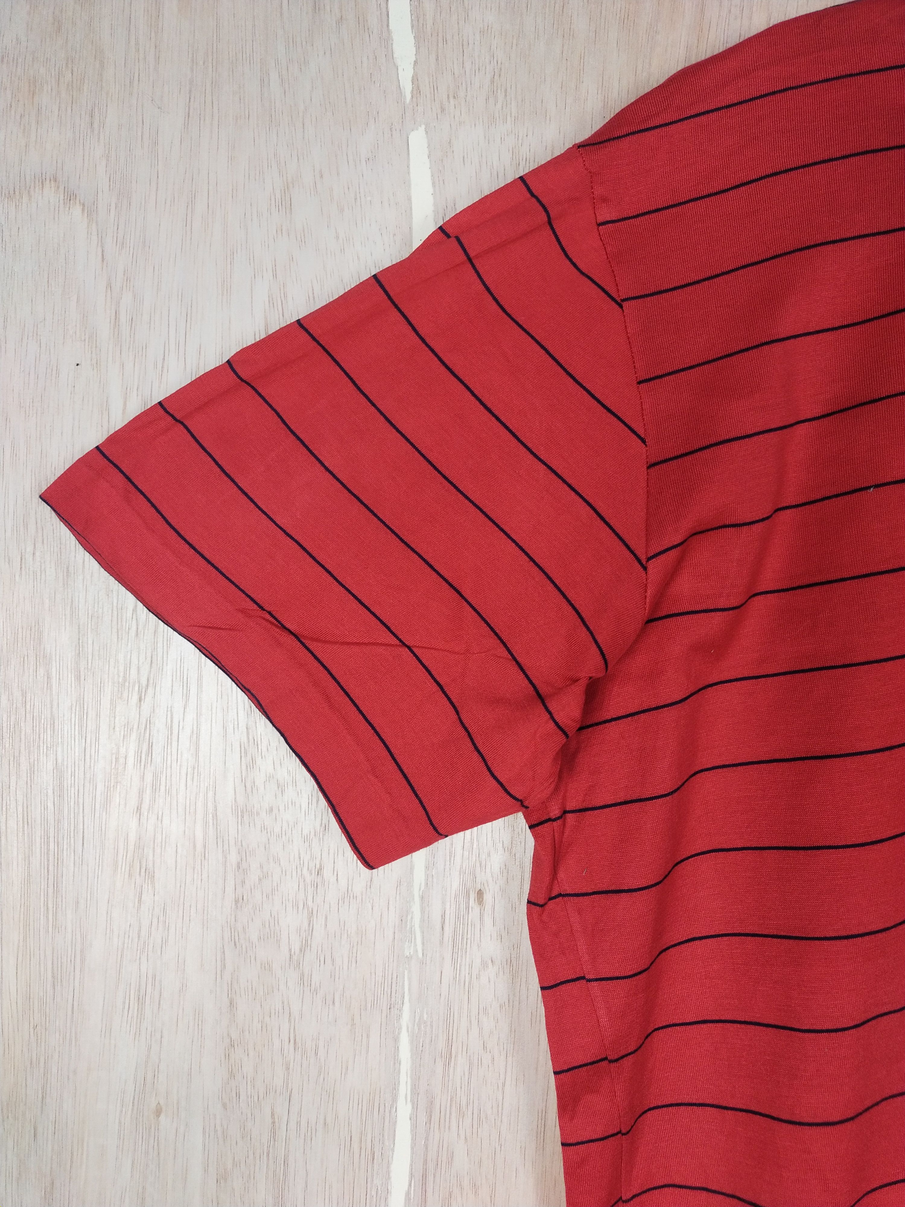 Alfred Dunhill DL Dunhill red stripe shirt (button ups) vintage #2766 Size US M / EU 48-50 / 2 - 4 Thumbnail