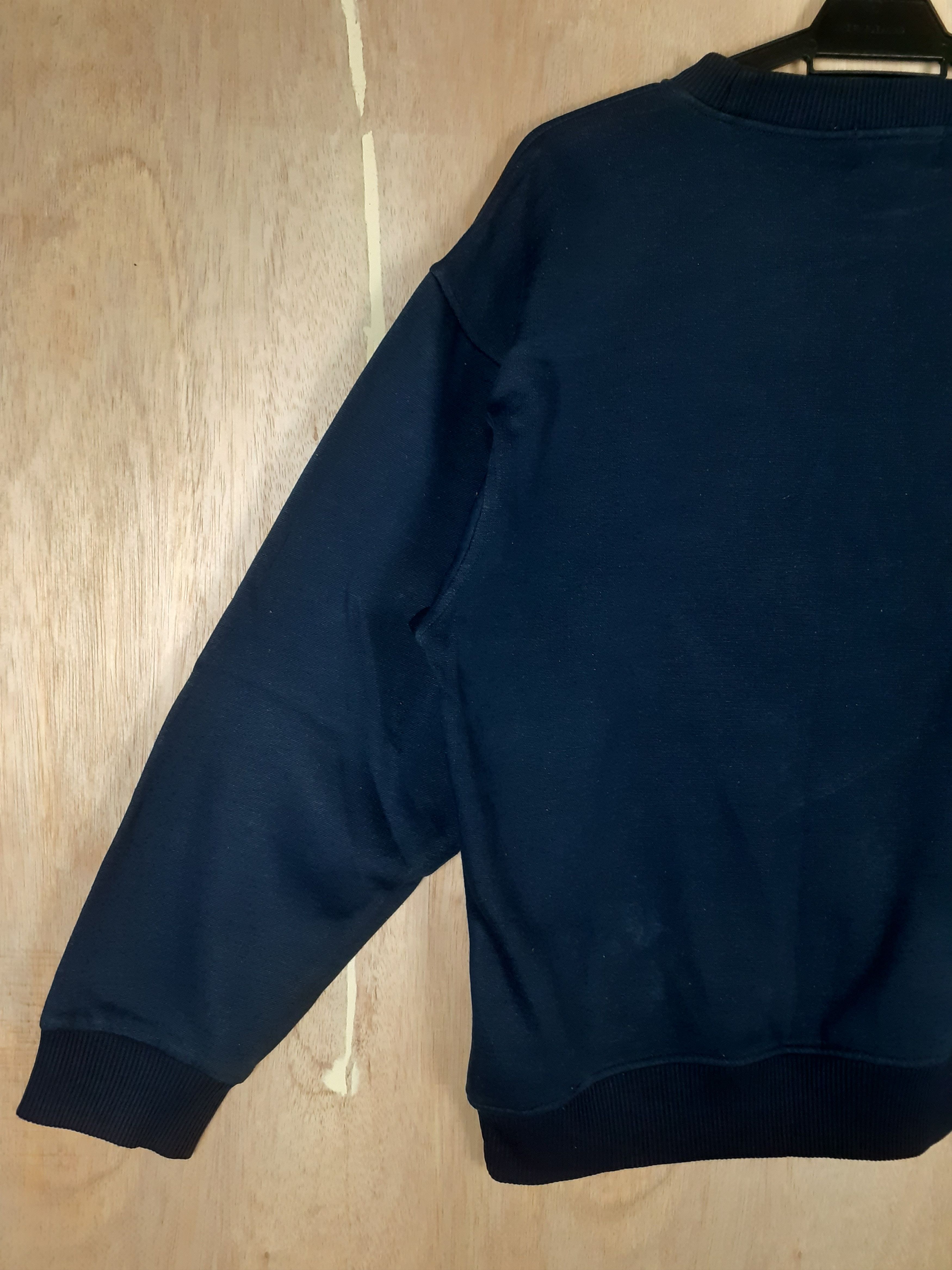 Polo Ralph Lauren Polo Club dark blue sweater sweatshirt vintage #3657 Size US L / EU 52-54 / 3 - 7 Thumbnail