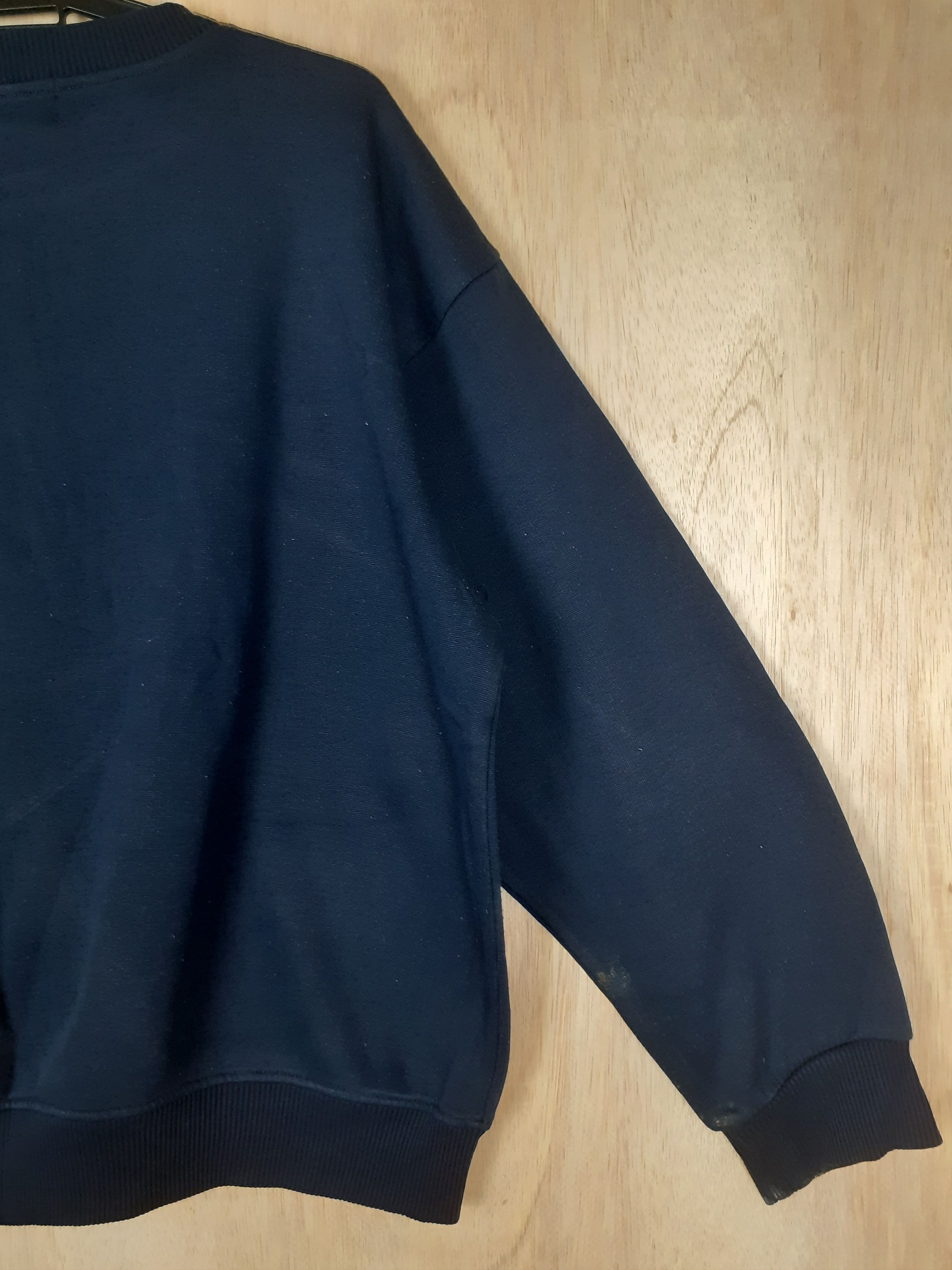 Polo Ralph Lauren Polo Club dark blue sweater sweatshirt vintage #3657 Size US L / EU 52-54 / 3 - 8 Thumbnail