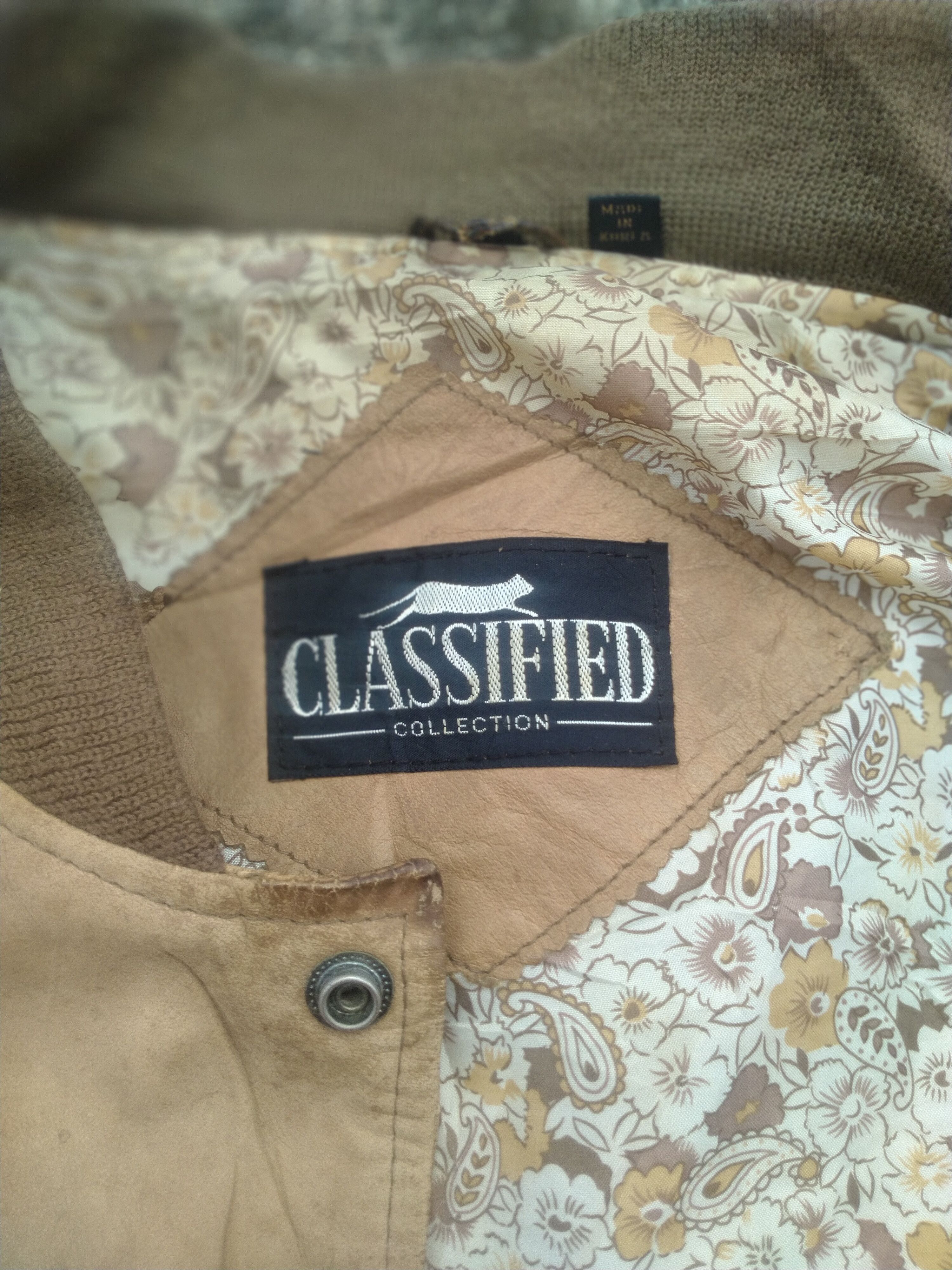 Genuine Leather DORNIER PERFORMANCE EMBROIDERED BY CLASSFIED LEATHER JACKET Size US L / EU 52-54 / 3 - 4 Thumbnail