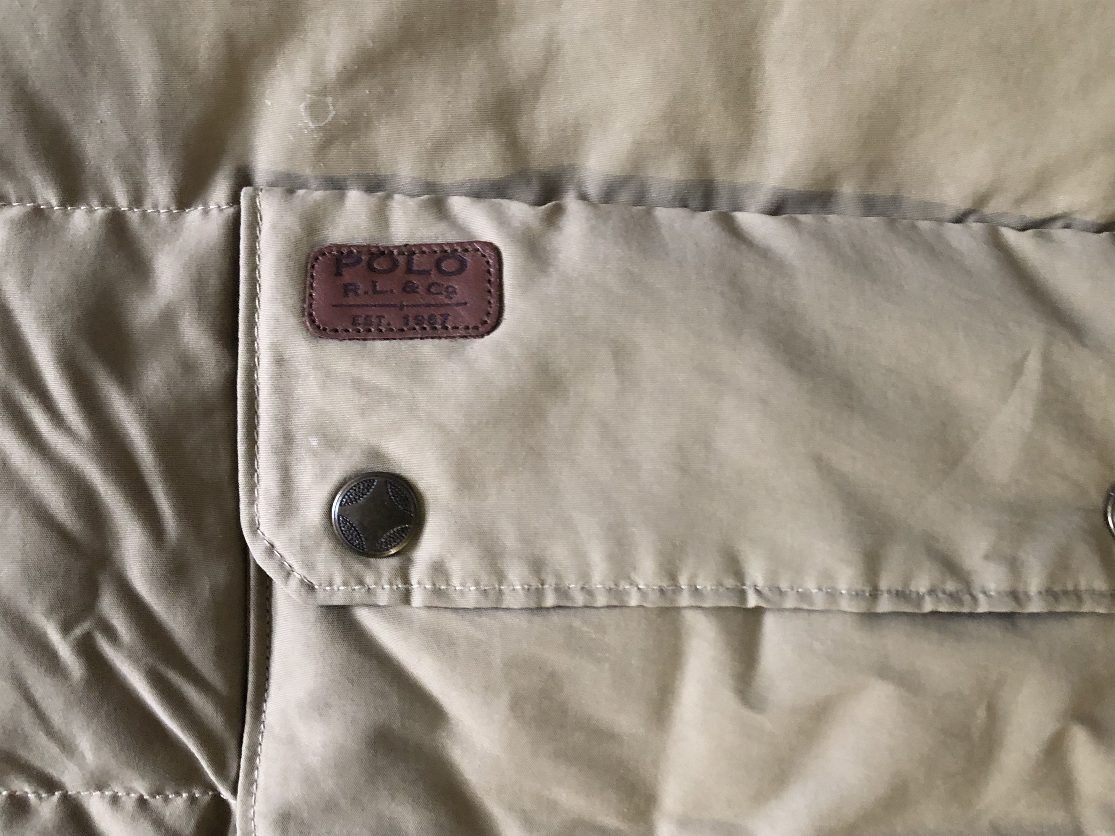 Polo Ralph Lauren Vintage Polo Ralph Lauren Vest Leather Shoulder Pad XL Size US XL / EU 56 / 4 - 11 Thumbnail
