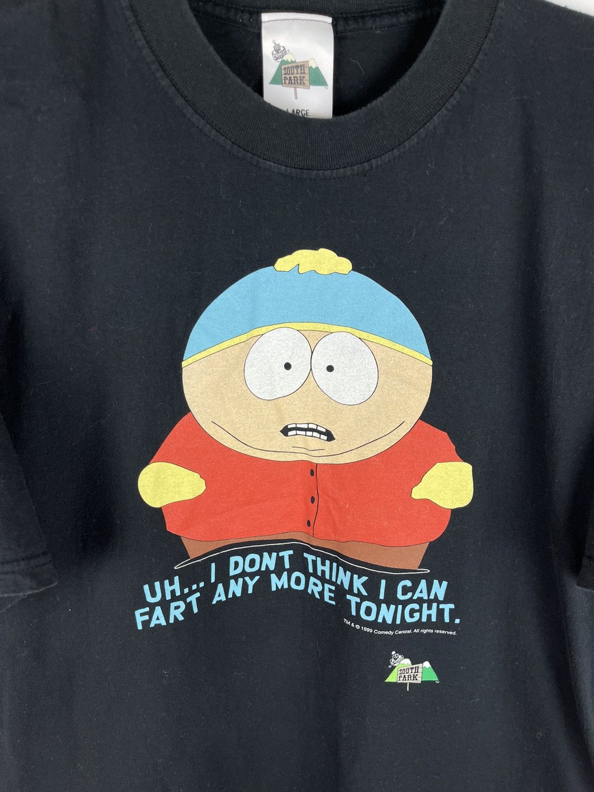 Vintage South Park vintage 1999 Cartman I don’t think I can tee Size US L / EU 52-54 / 3 - 4 Thumbnail