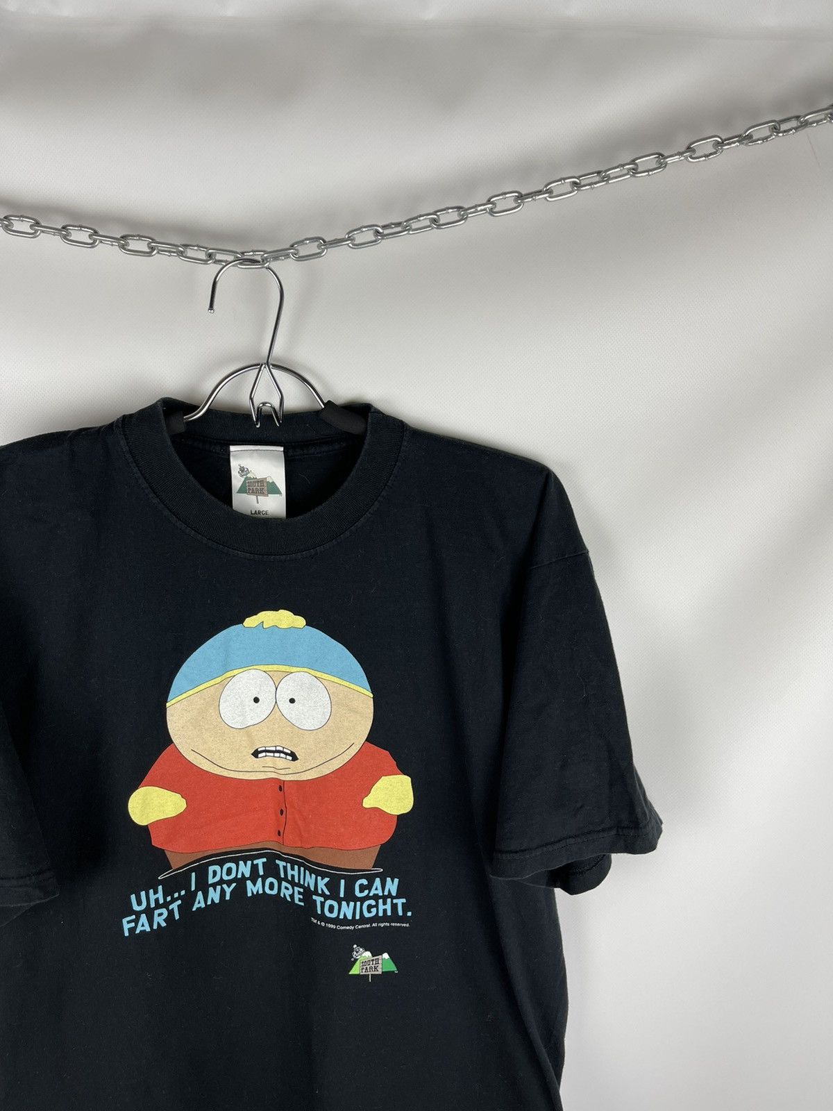 Vintage South Park vintage 1999 Cartman I don’t think I can tee Size US L / EU 52-54 / 3 - 3 Thumbnail