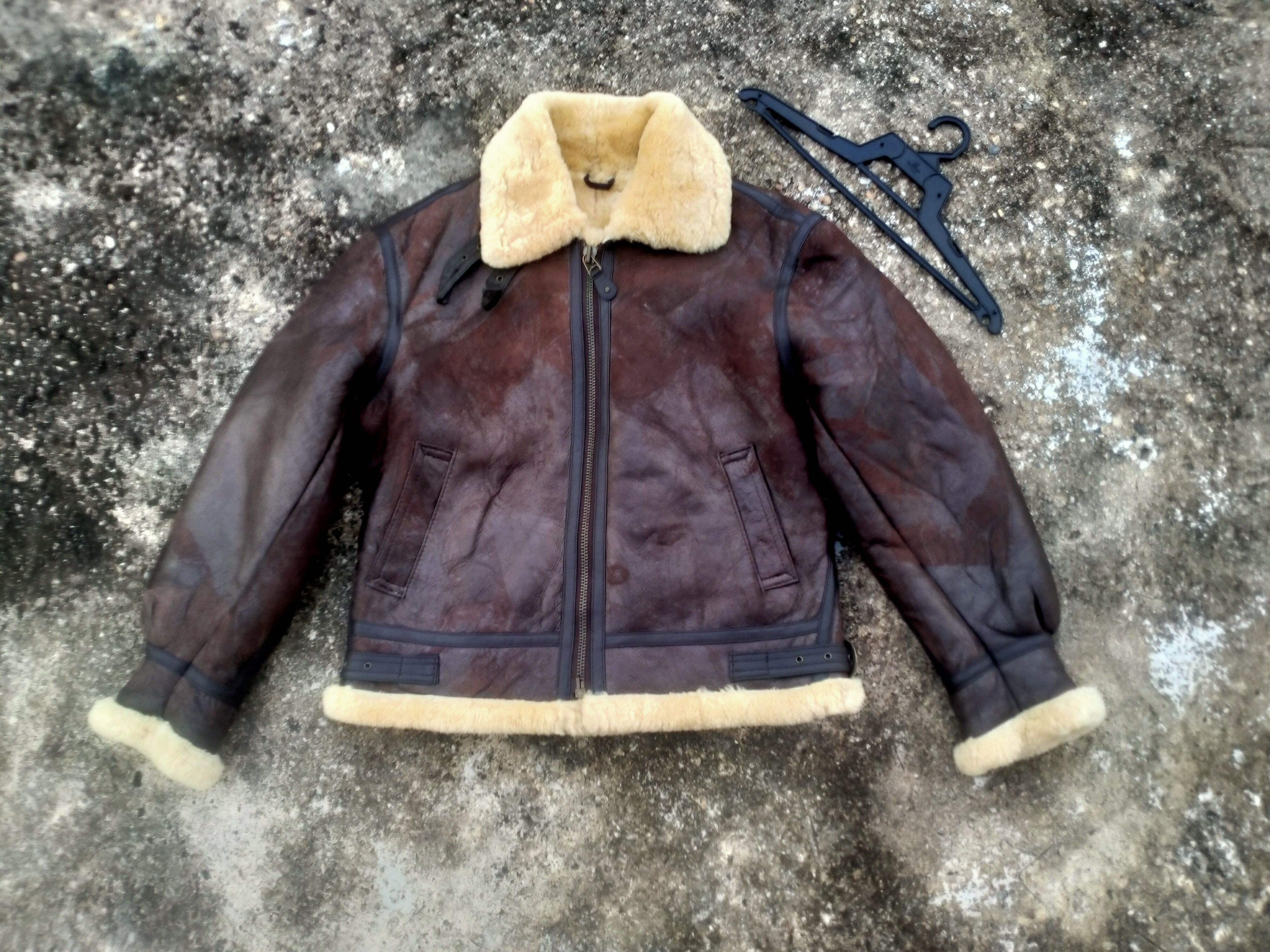 Leather TYPE B-3 U.S ARMY STYLE AIR FORCE JACKET Size US M / EU 48-50 / 2 - 1 Thumbnail