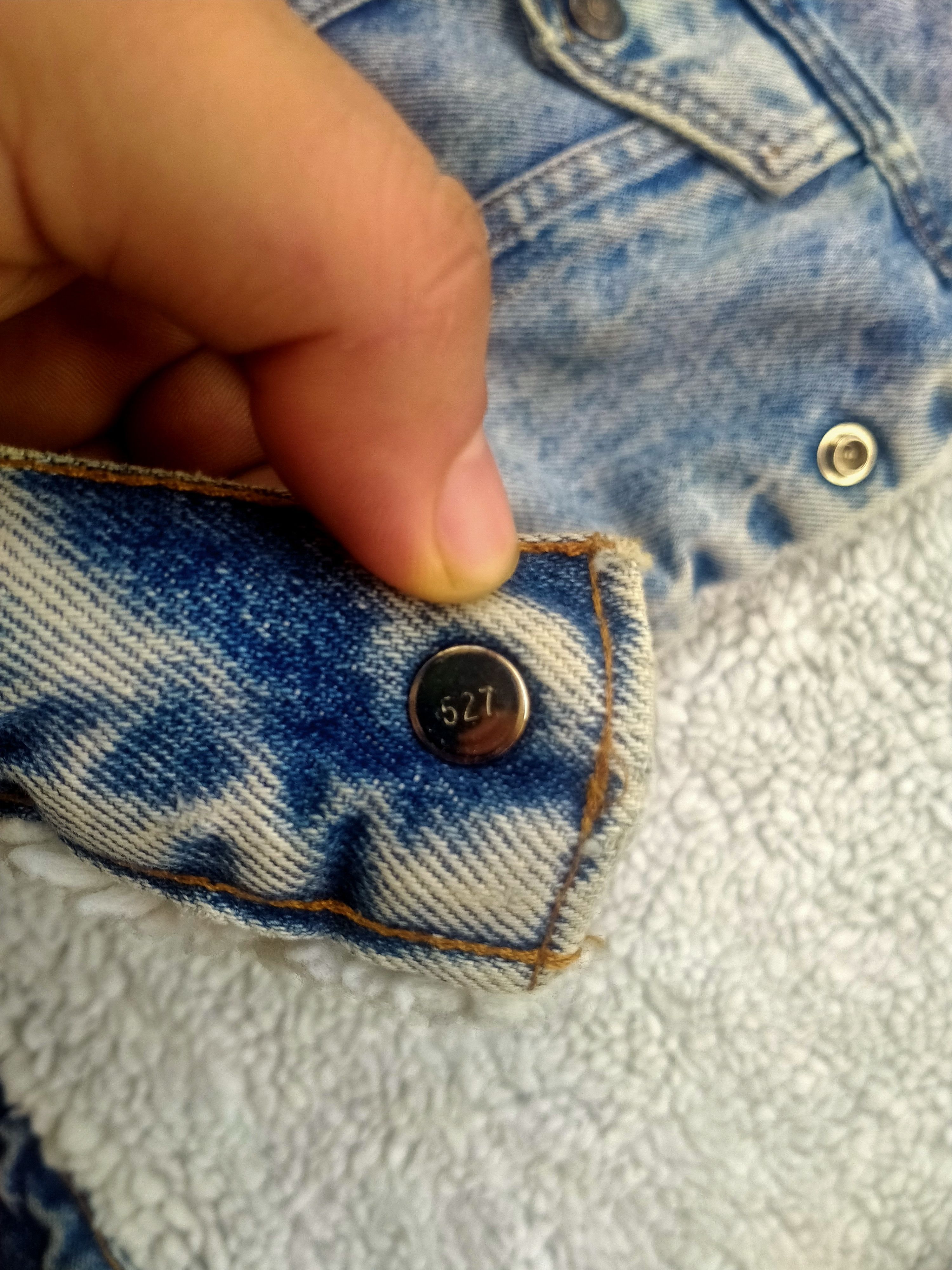 Levi's Vintage Clothing × Vintage VINTAGE LEVIS SHERPA DENIM JACKET Size US L / EU 52-54 / 3 - 8 Thumbnail
