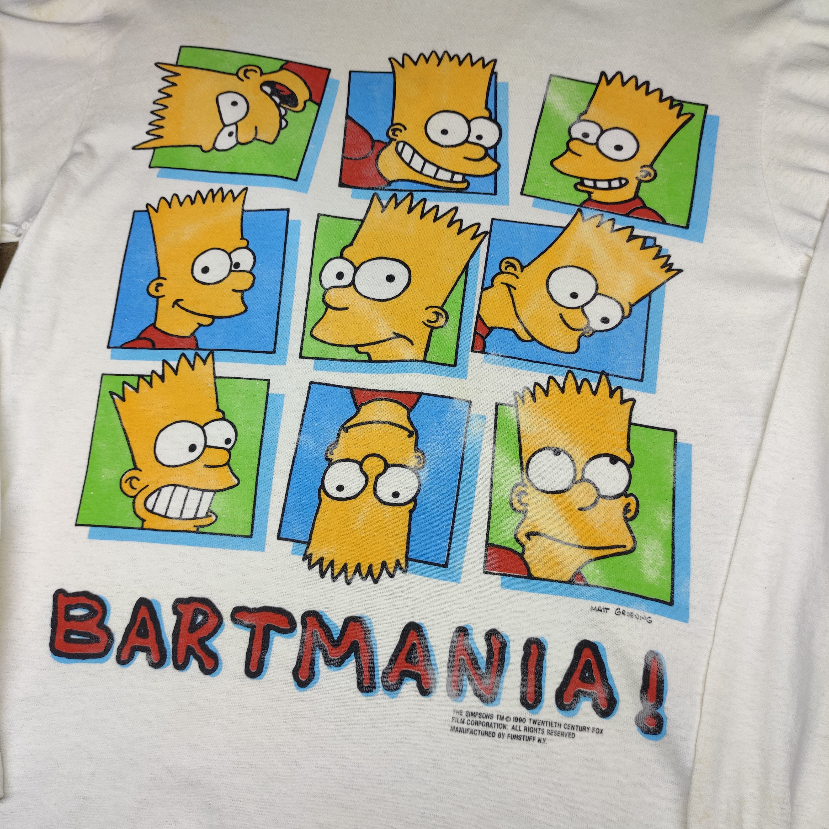 Vintage Rare Vintage 1990 Bart Simpson turtle neck sweatshirt Size US M / EU 48-50 / 2 - 17 Thumbnail