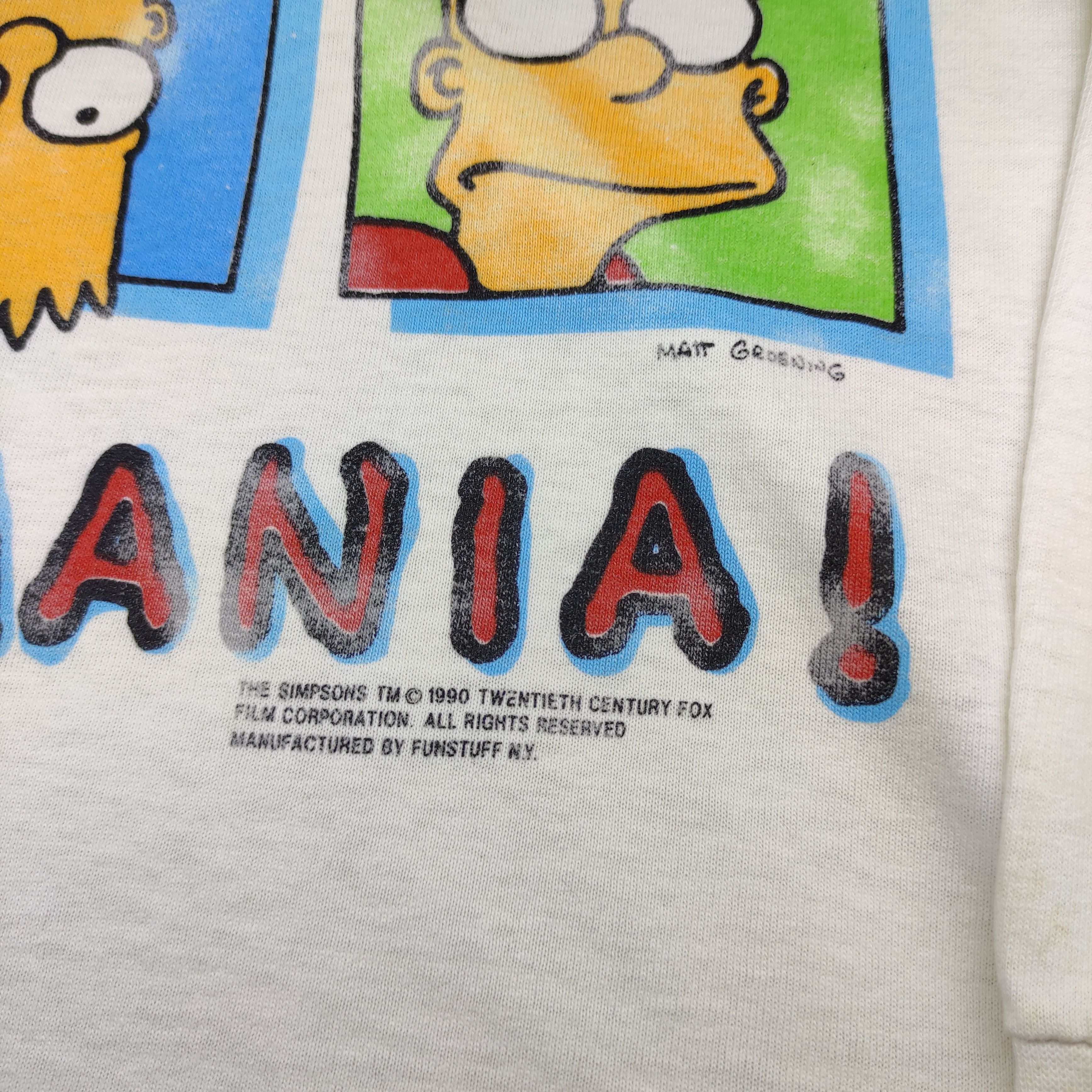 Vintage Rare Vintage 1990 Bart Simpson turtle neck sweatshirt Size US M / EU 48-50 / 2 - 18 Thumbnail