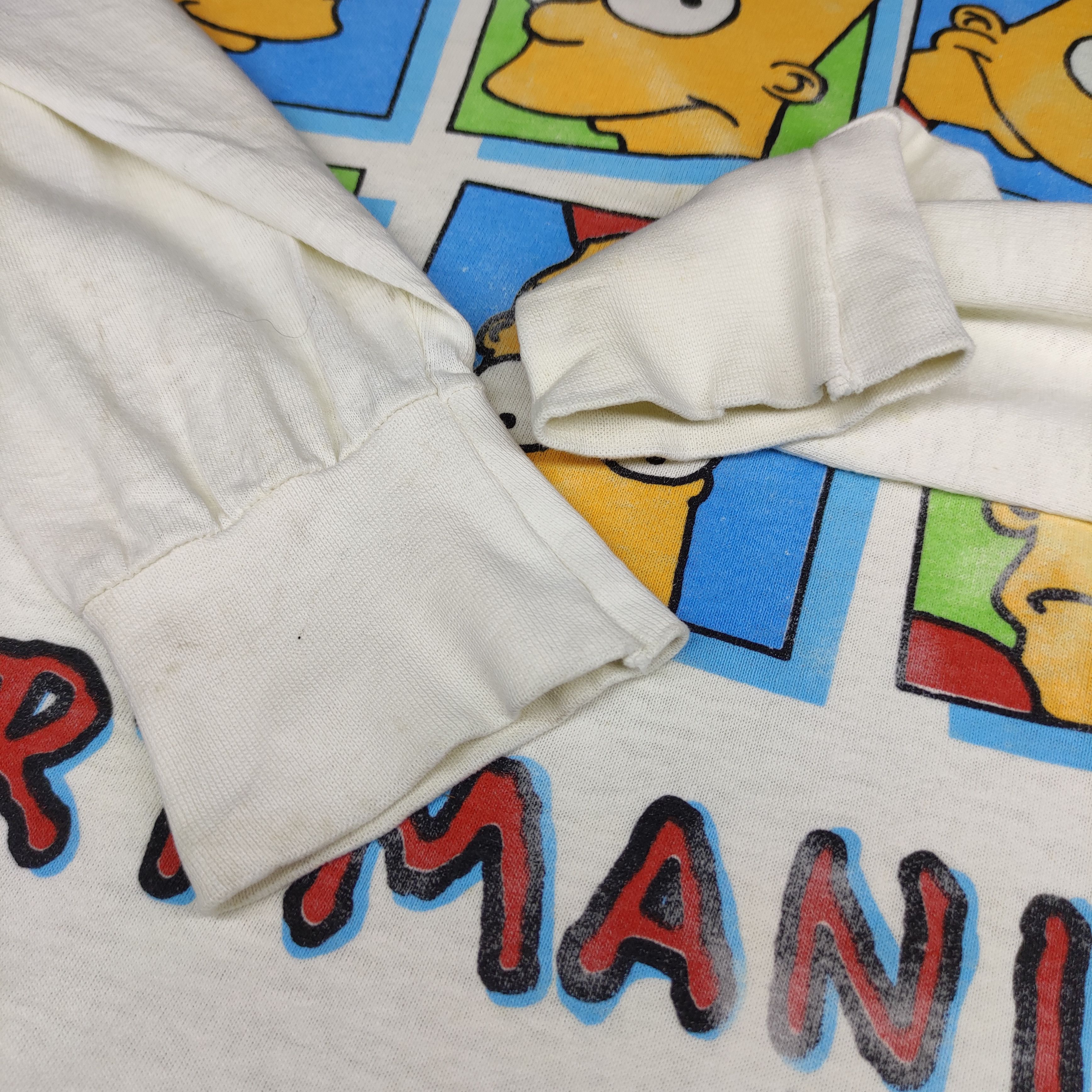 Vintage Rare Vintage 1990 Bart Simpson turtle neck sweatshirt Size US M / EU 48-50 / 2 - 16 Thumbnail