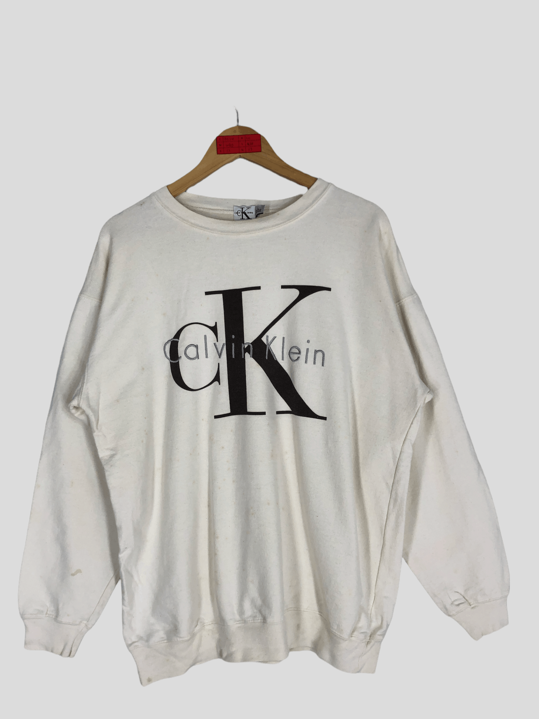 Vintage Calvin Klein CK Sweatshirt Crewneck Pullover
