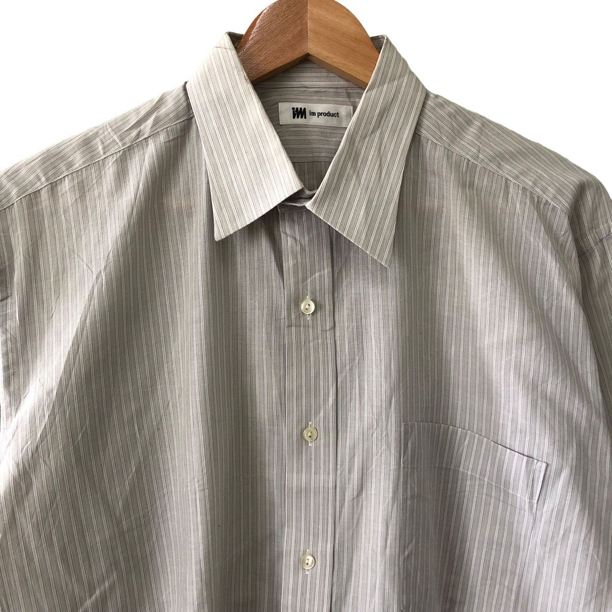 Issey Miyake × Japanese Brand Vintage Issey Miyake Im Product Button Ups Size US XL / EU 56 / 4 - 2 Thumbnail