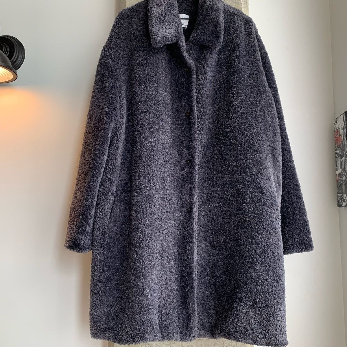 Deveaux Faux Shearling Coat Size US L / EU 52-54 / 3 - 2 Thumbnail