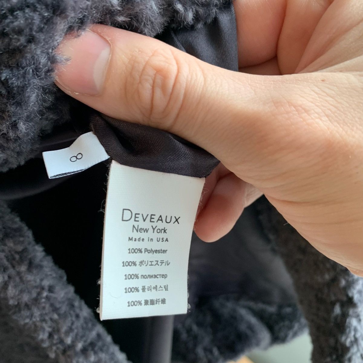 Deveaux Faux Shearling Coat Size US L / EU 52-54 / 3 - 5 Thumbnail